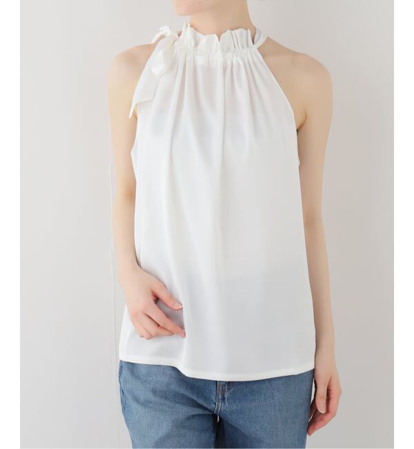  「【洗える】CHOKLATE PARIS /チョコレートパリ ホルターネックトップス」|シャツ・ブラウス|