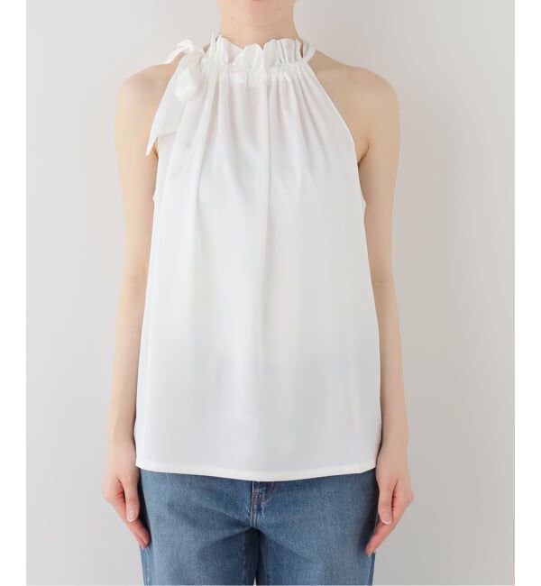  「【洗える】CHOKLATE PARIS /チョコレートパリ ホルターネックトップス」|シャツ・ブラウス|