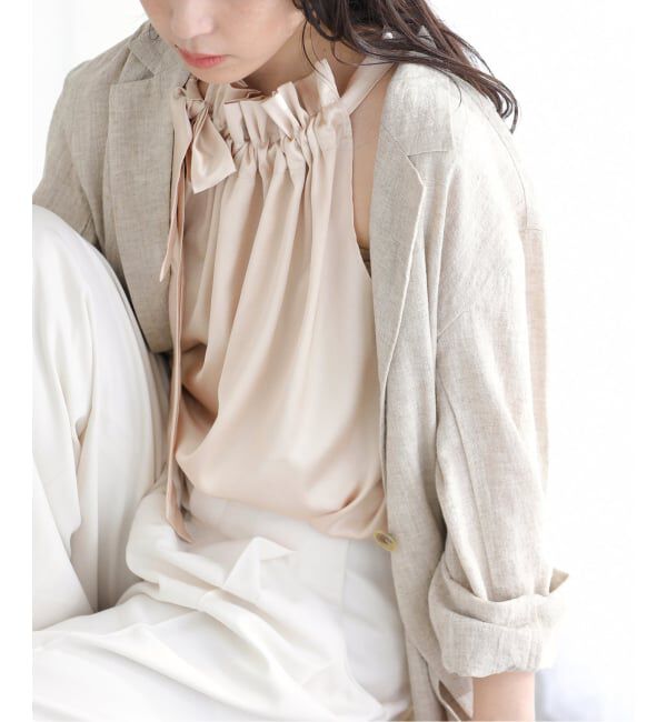  「【洗える】CHOKLATE PARIS /チョコレートパリ ホルターネックトップス」|シャツ・ブラウス|