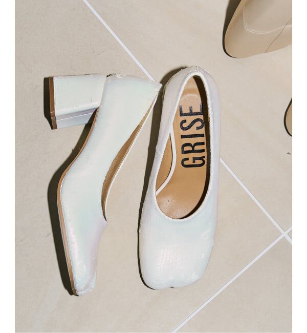 GRISE「GRISE6.5cmレザーCURVYパンプス」|パンプス|