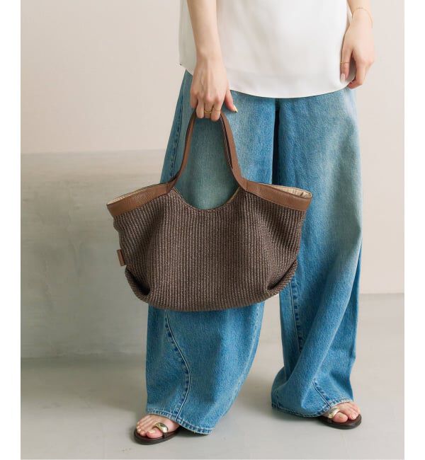  「VIOLAd&rsquo;ORO/ヴィオラドーロ SANDRO TOTE」|トートバッグ|ブラウン