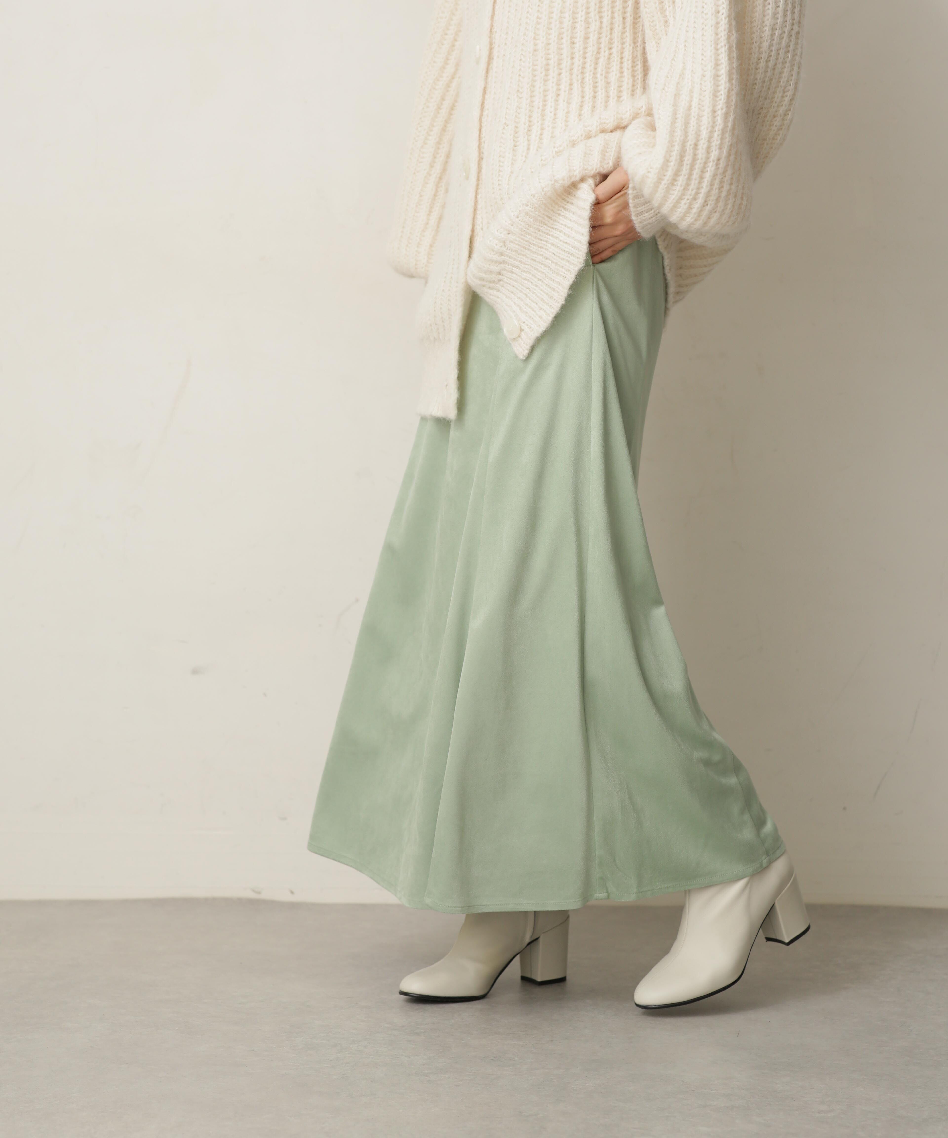 nano･universe「LB.04/フェイクスエードスカート」|スカート|