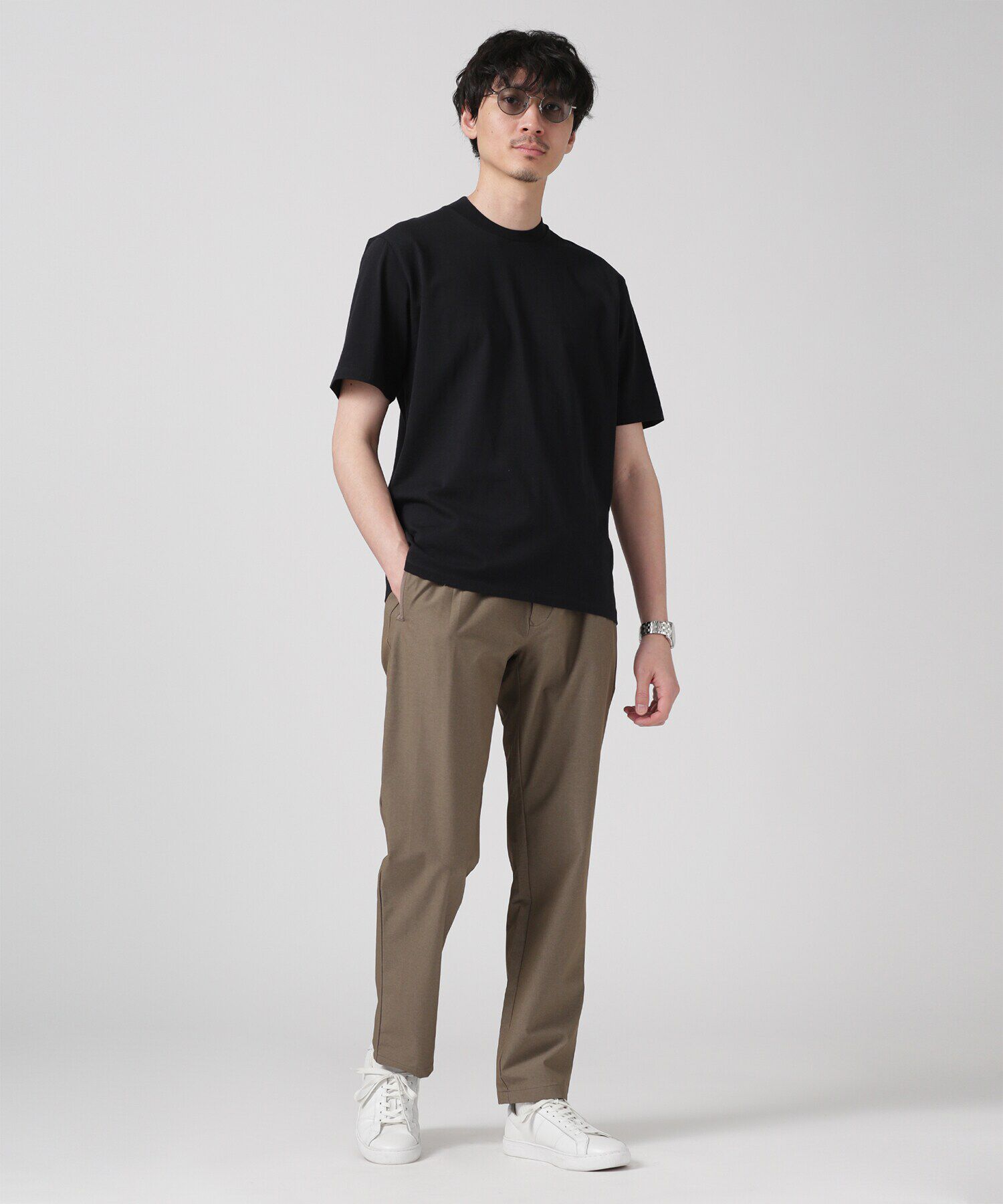 nano･universe「LB.03/ジャケT 半袖」|Tシャツ・カットソー|