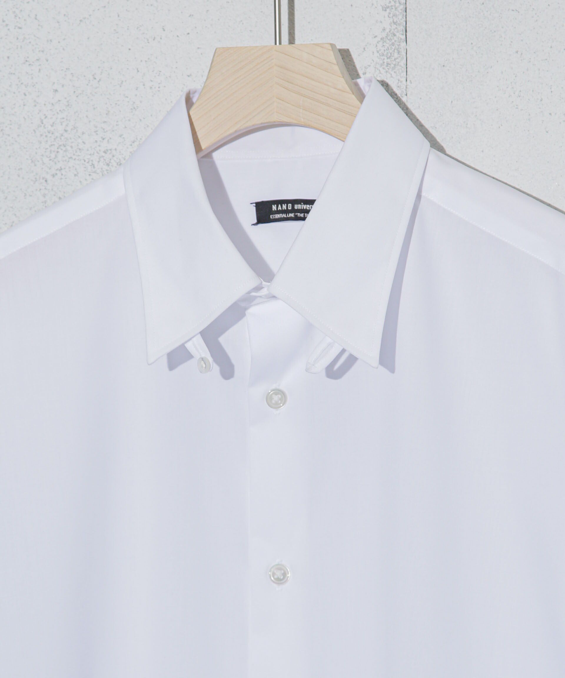 nano･universe「｢ESSENTIAL LINE｣タブカラーシャツ」|シャツ・ブラウス|