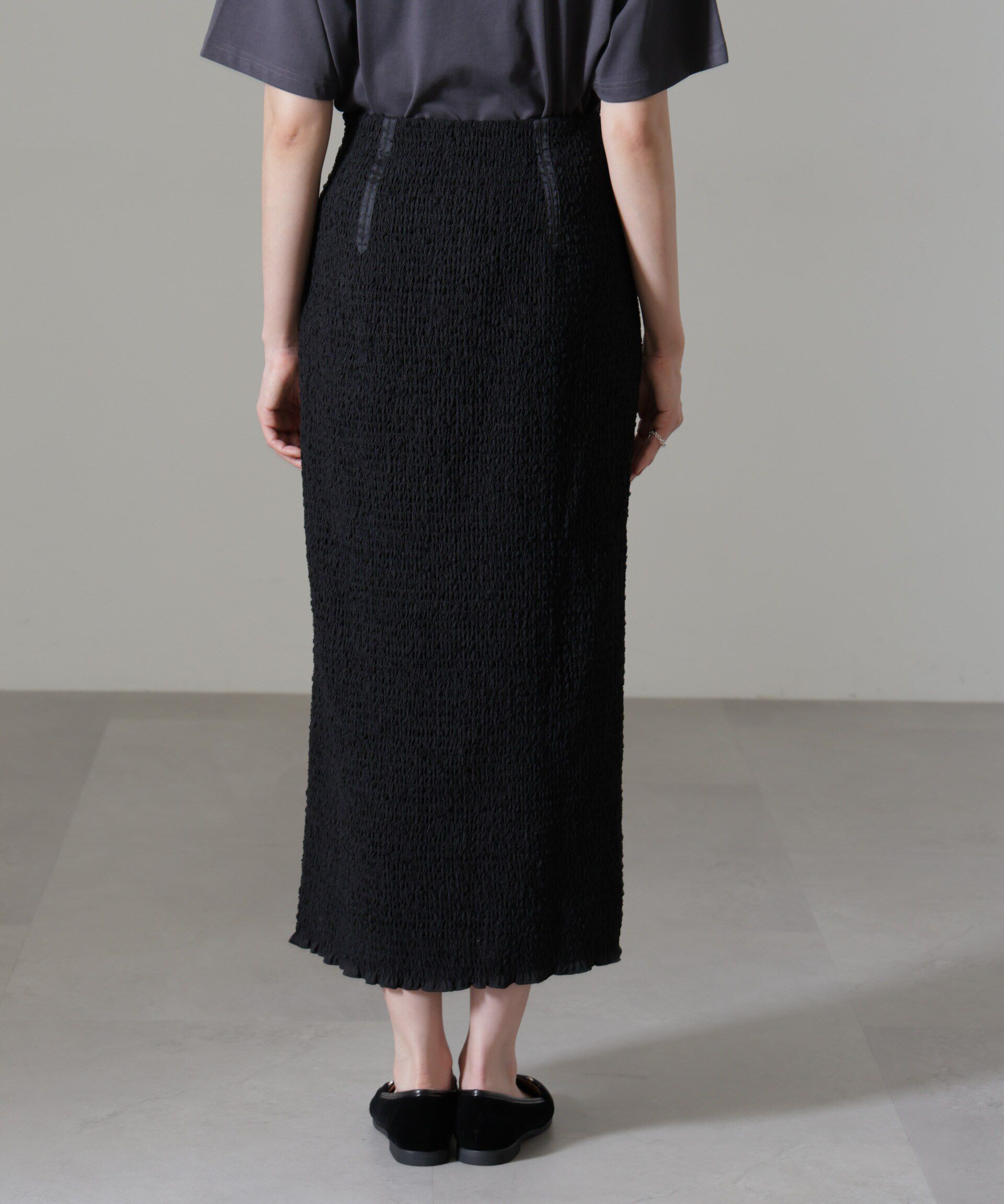 nano･universe「ファンシーシャーリングスカート(セットアップ可)」|スカート|