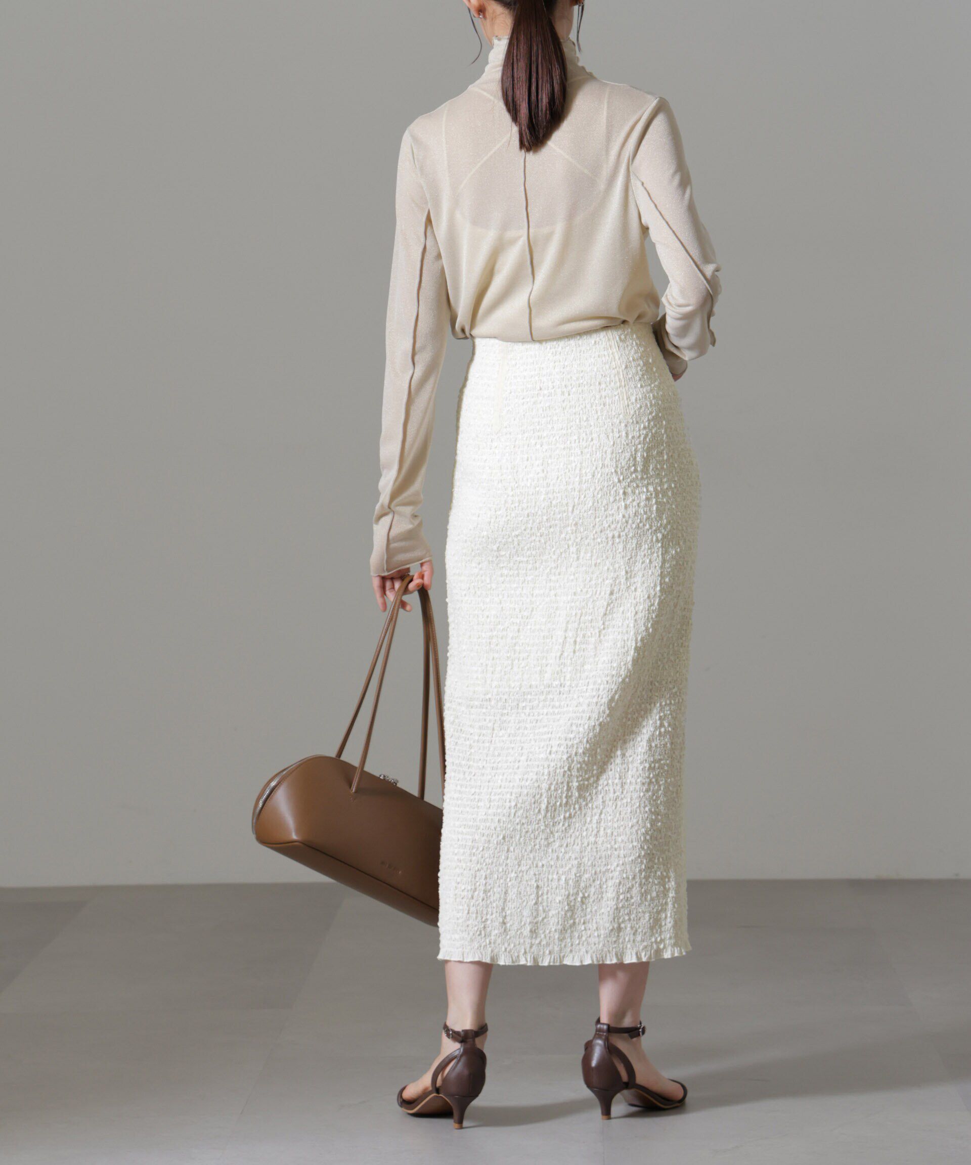 nano･universe「ファンシーシャーリングスカート(セットアップ可)」|スカート|