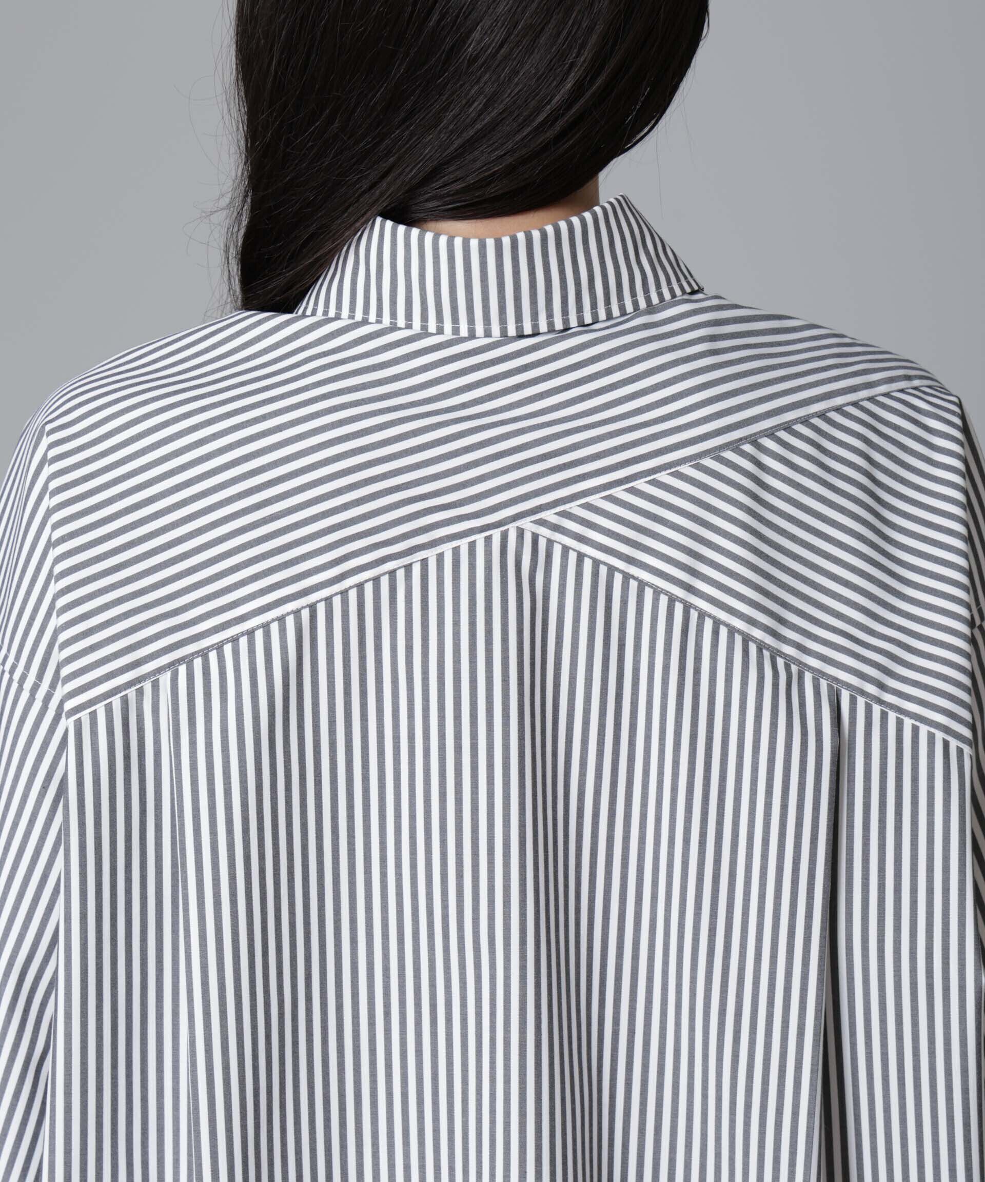 nano･universe「バッククロスオーバーシャツ」|シャツ・ブラウス|