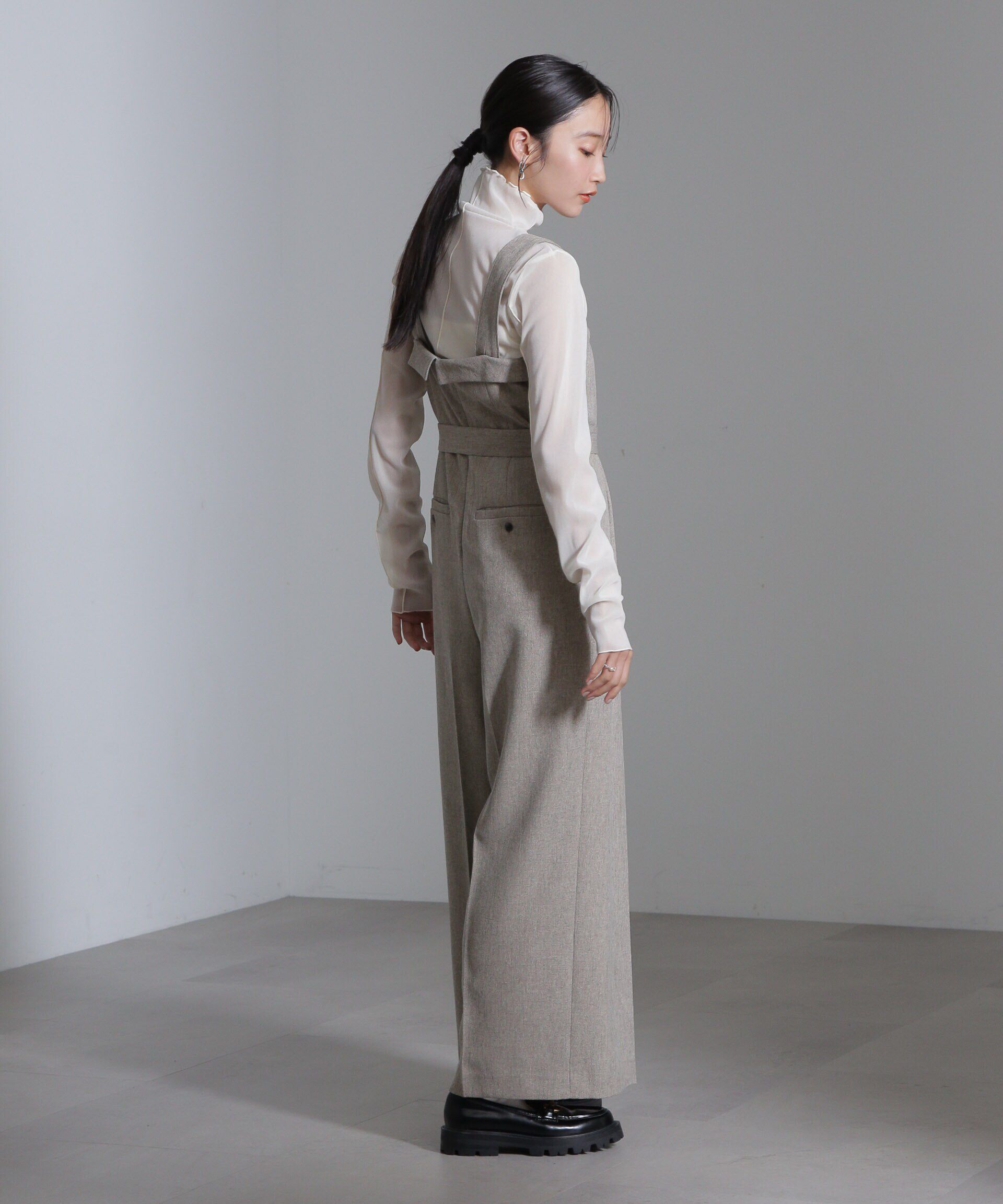 nano･universe「シャークスキンサロペット」|ワンピース|