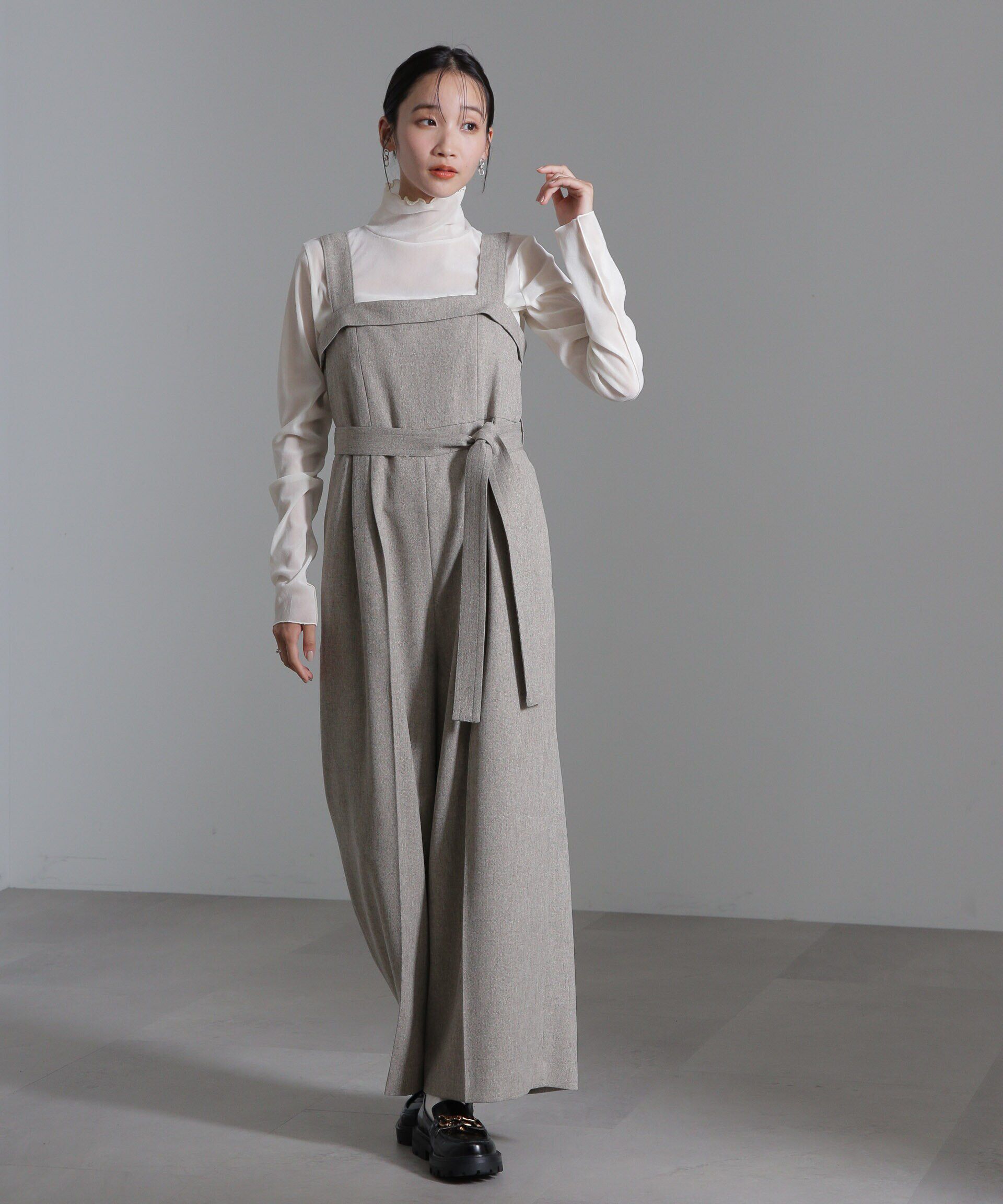 nano･universe「シャークスキンサロペット」|ワンピース|