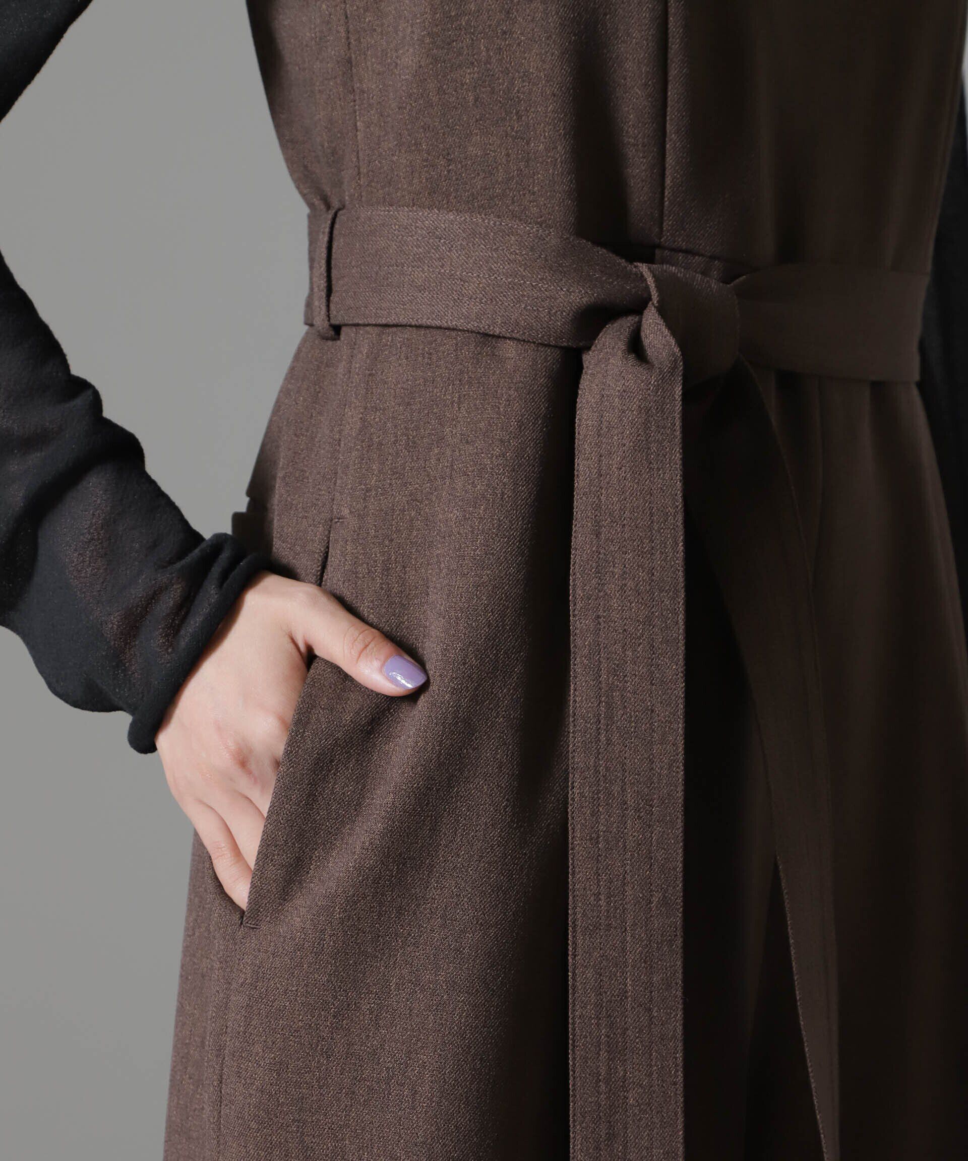 nano･universe「シャークスキンサロペット」|ワンピース|