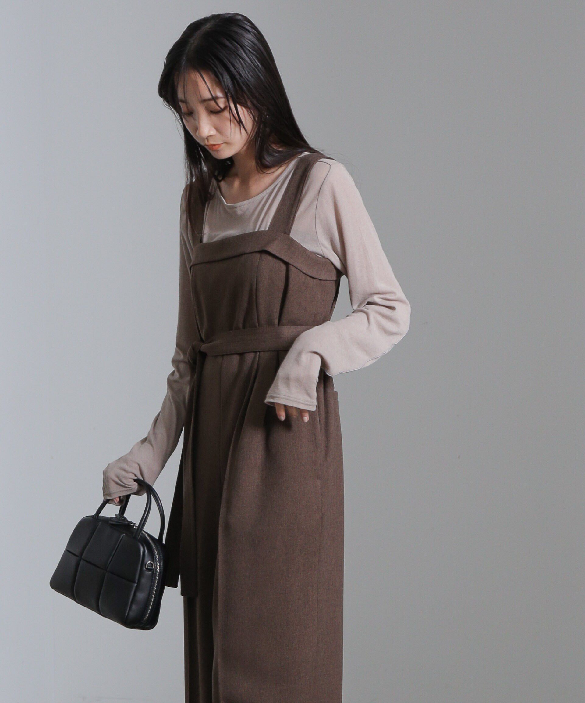 nano･universe「シャークスキンサロペット」|ワンピース|