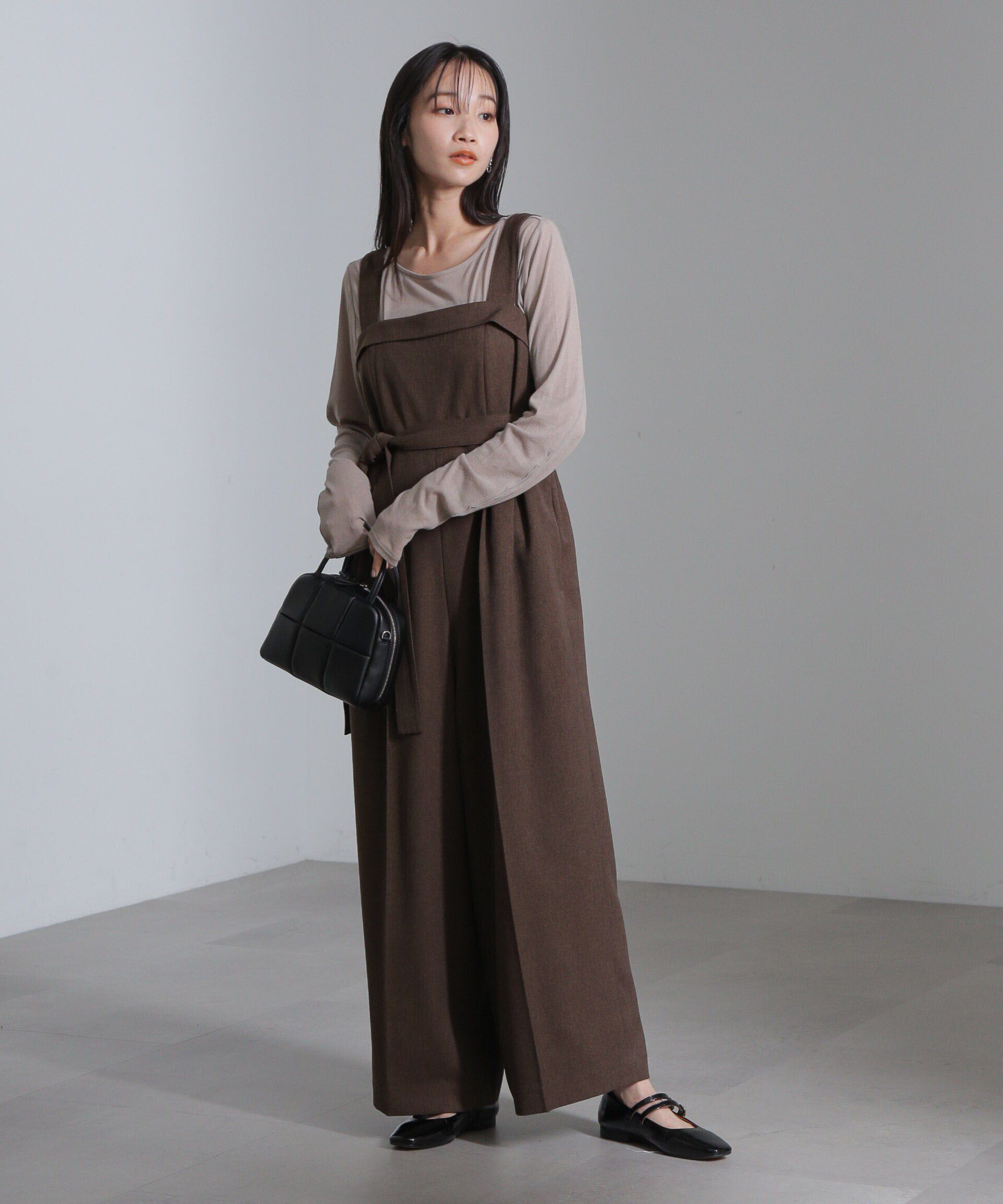 nano･universe「シャークスキンサロペット」|ワンピース|