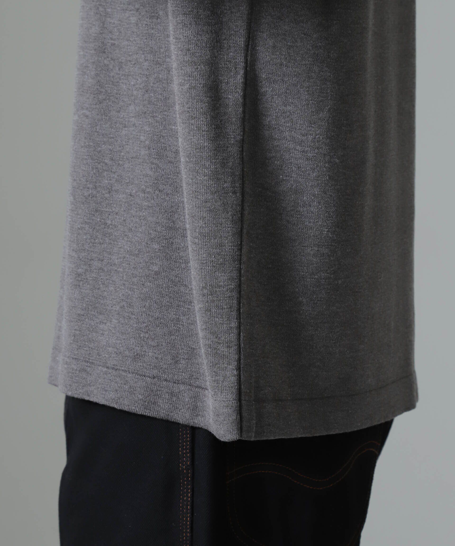 nano･universe「「タフニット」ジャケT 長袖」|ニット・セーター|