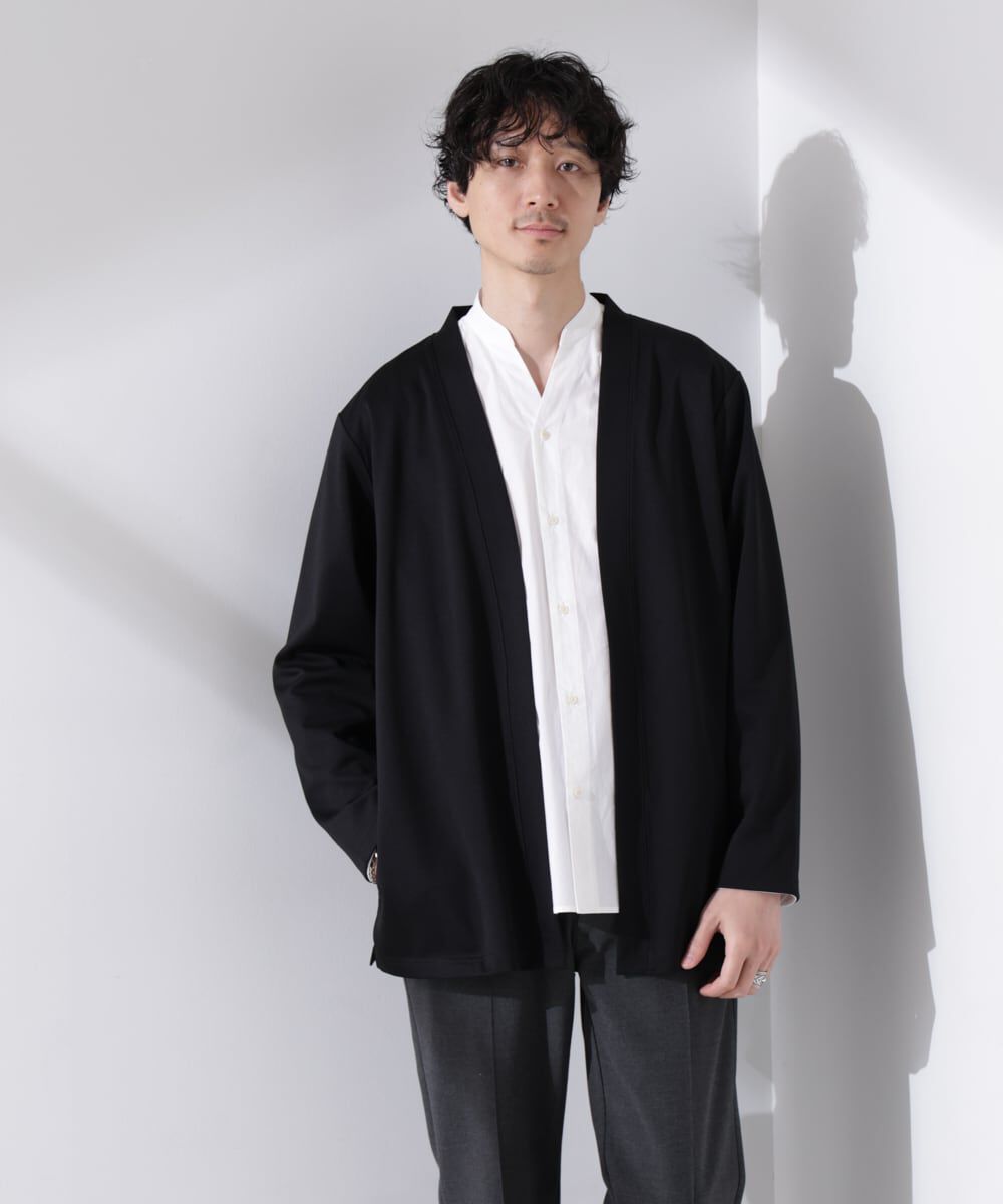 nano･universe「ダブルジャージー着流しカーディガン」|Tシャツ・カットソー|