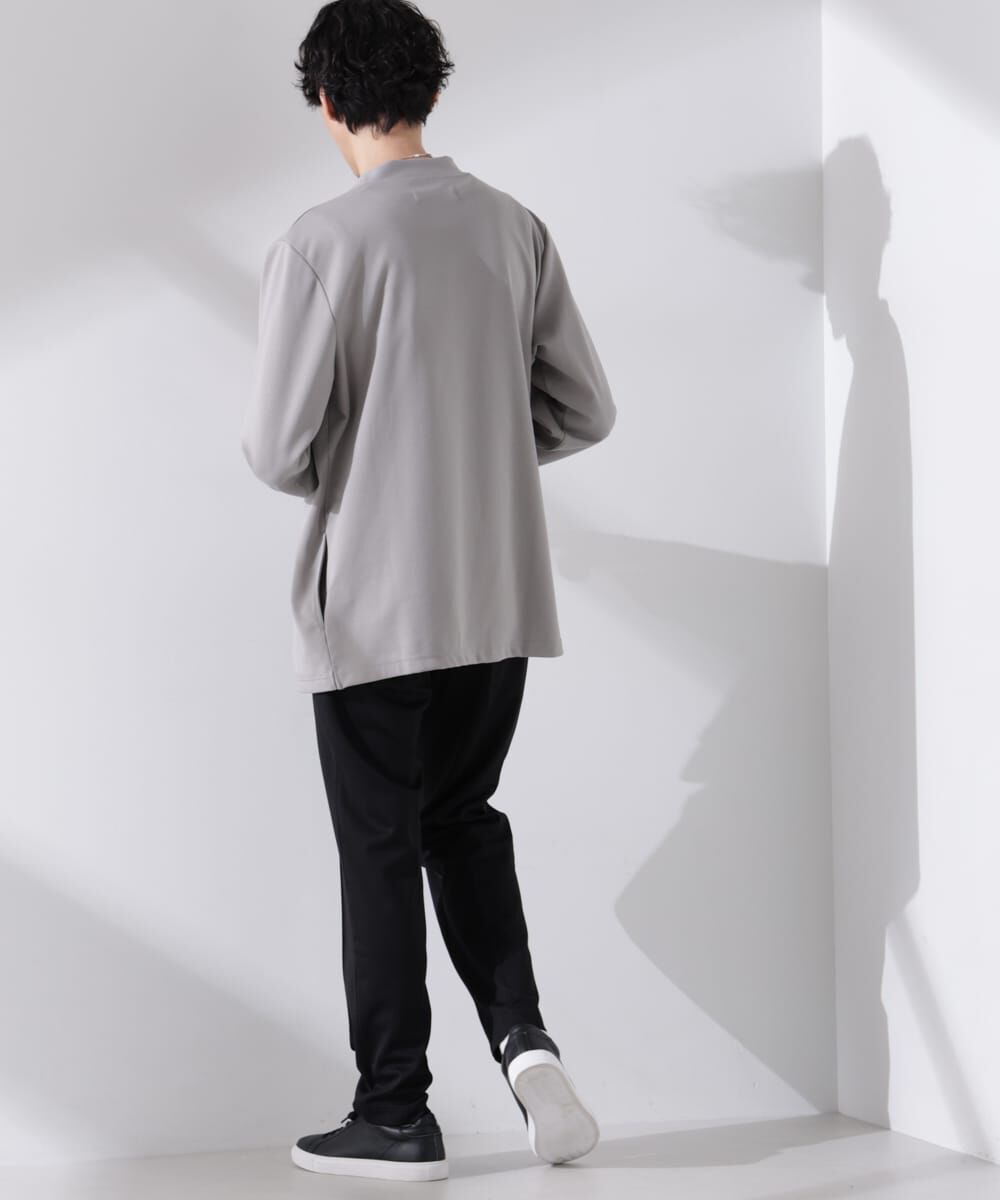 nano･universe「ダブルジャージー着流しカーディガン」|Tシャツ・カットソー|