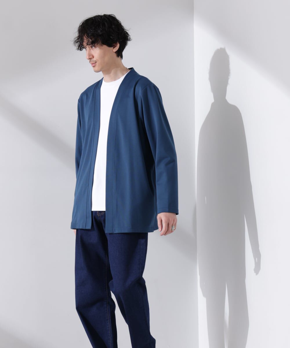 nano･universe「ダブルジャージー着流しカーディガン」|Tシャツ・カットソー|