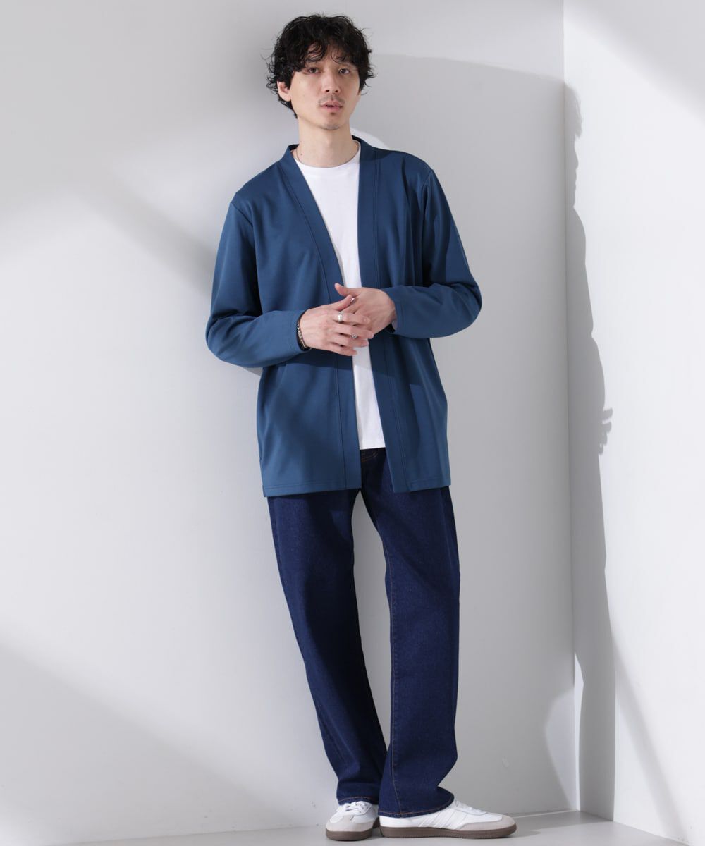 nano･universe「ダブルジャージー着流しカーディガン」|Tシャツ・カットソー|