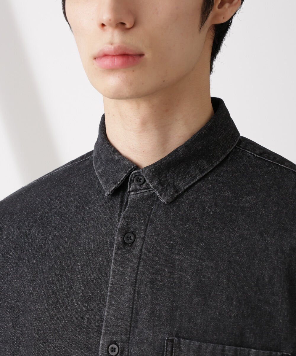 nano･universe「ライトオンスデニムシャツ 長袖」|シャツ・ブラウス|