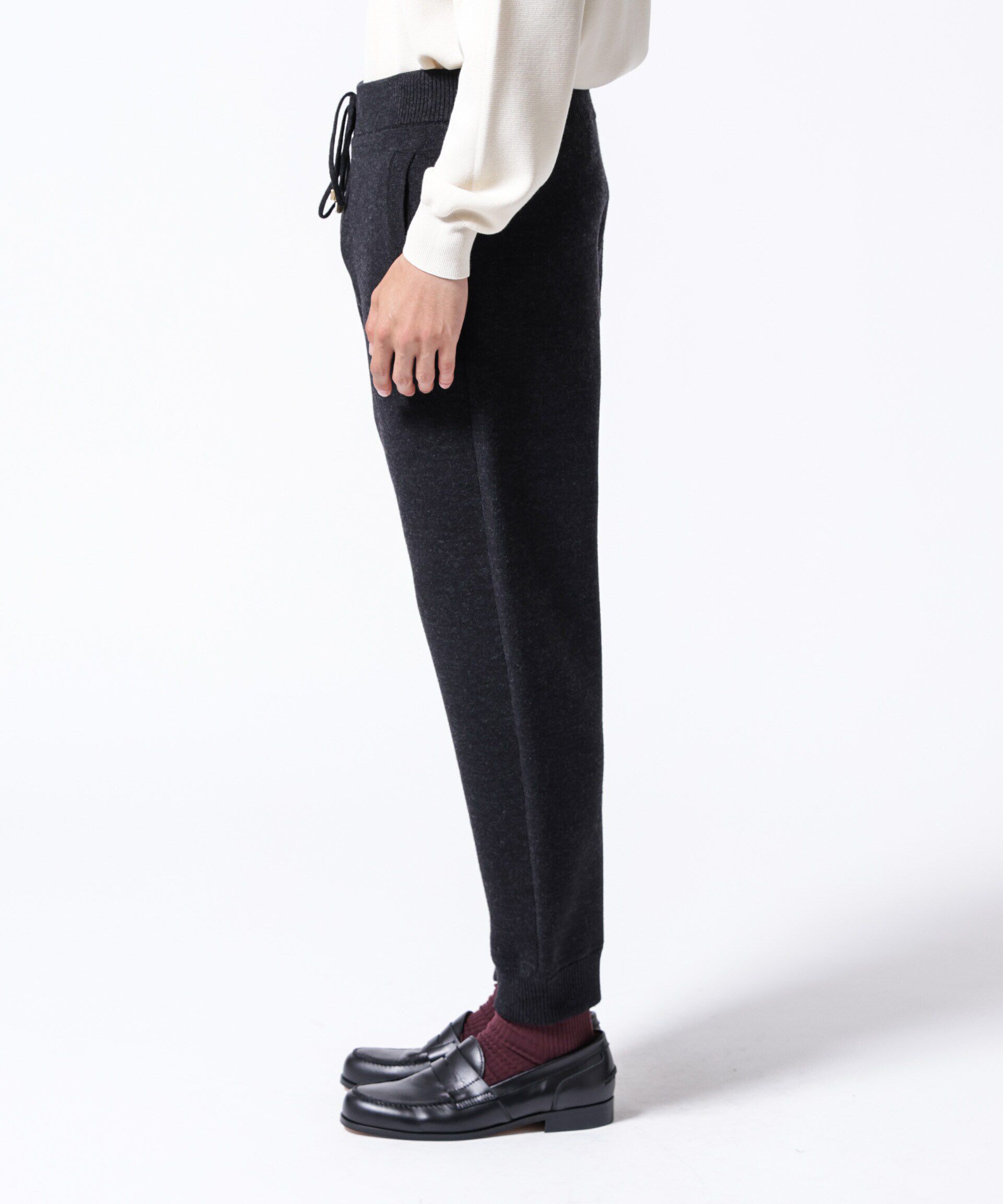 nano･universe「｢ASSEMBLANC｣接結ウールニットパンツ」|ニット・セーター|