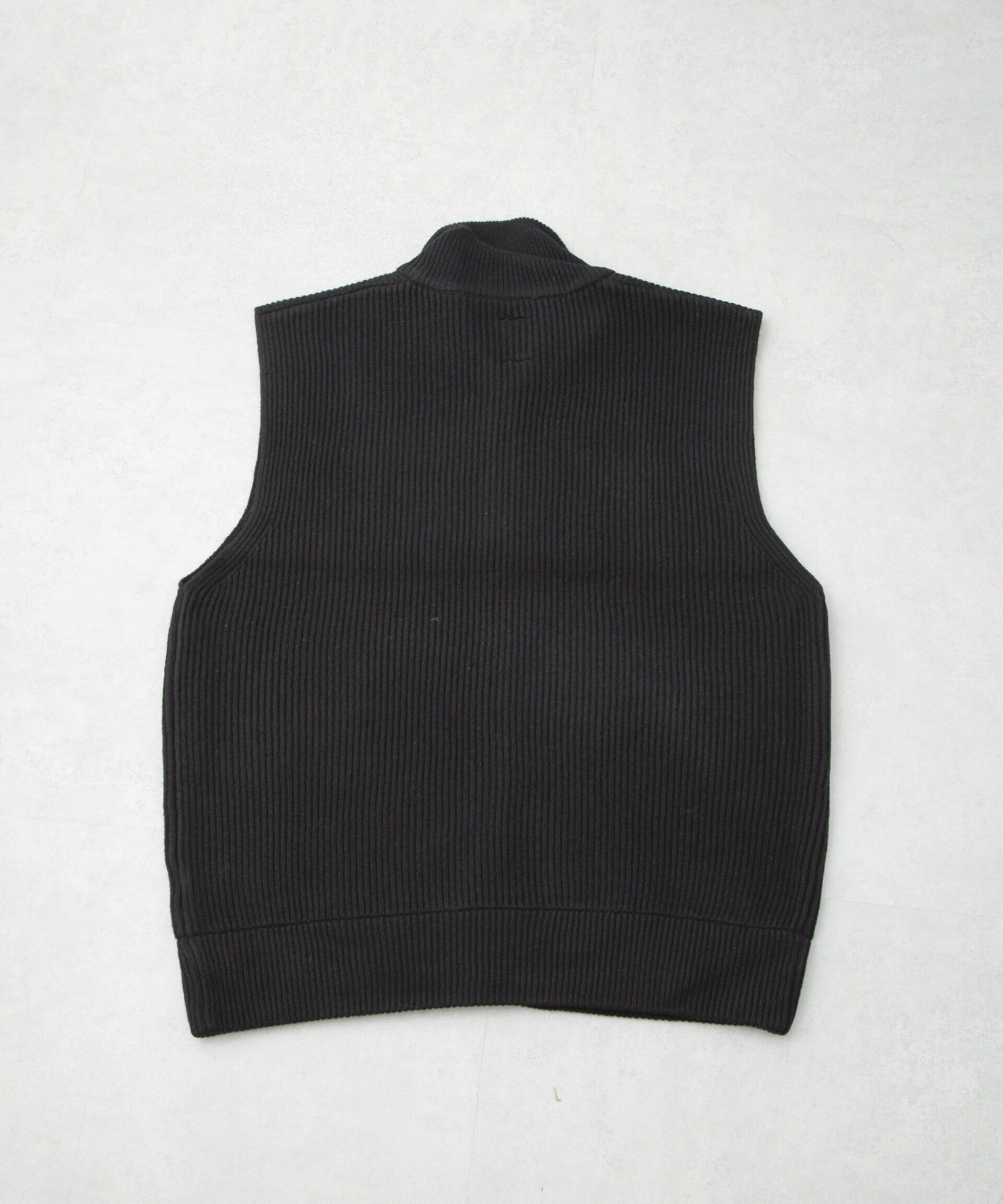 nano･universe「benine 9/エクストラファインメリノ ドライバーズニットベスト」|ニット・セーター|