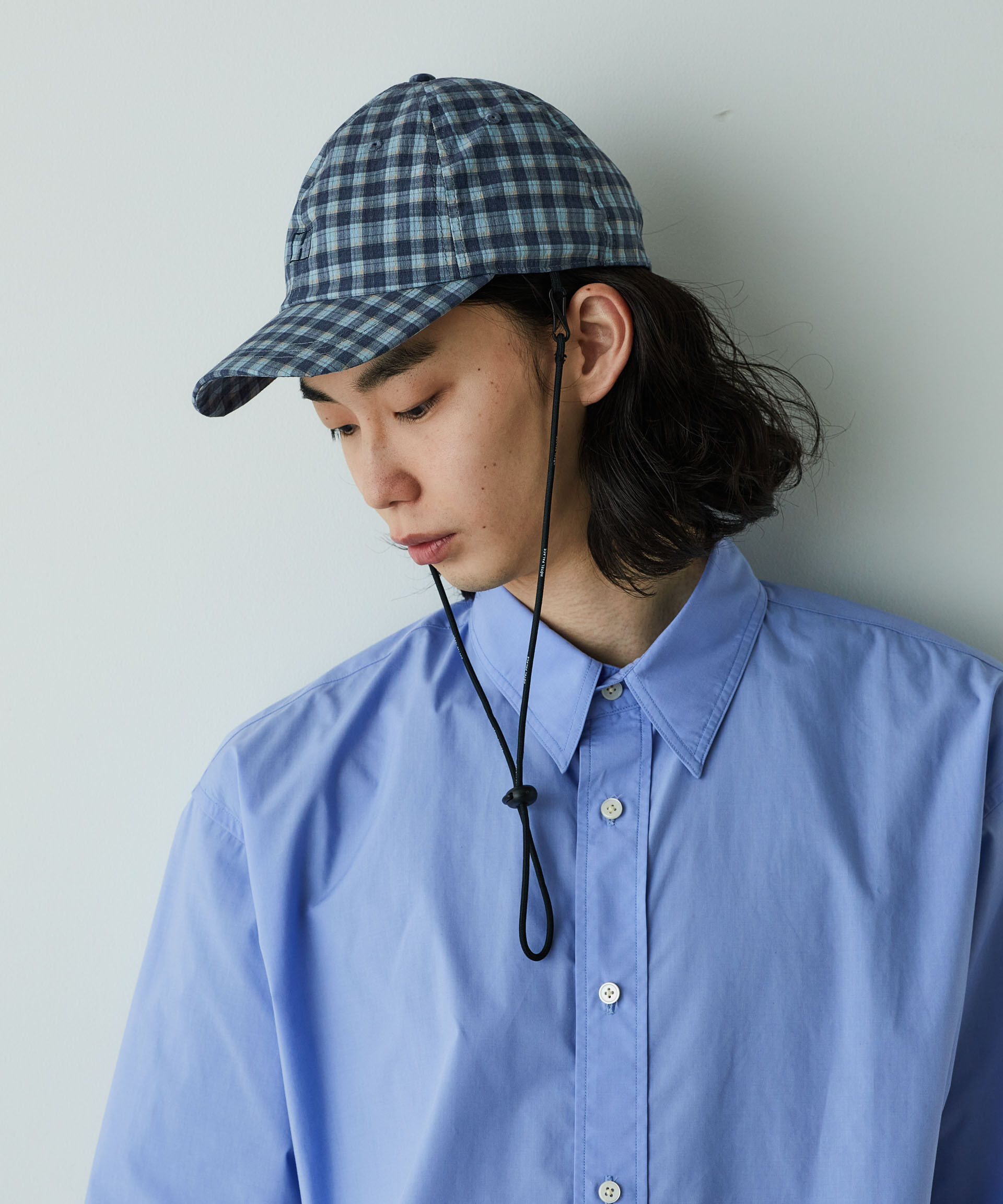 nano･universe「｢HOTEL PALACE｣ オテルパラス デジタルプリントチェックキャップ」|キャップ・キャスケット|