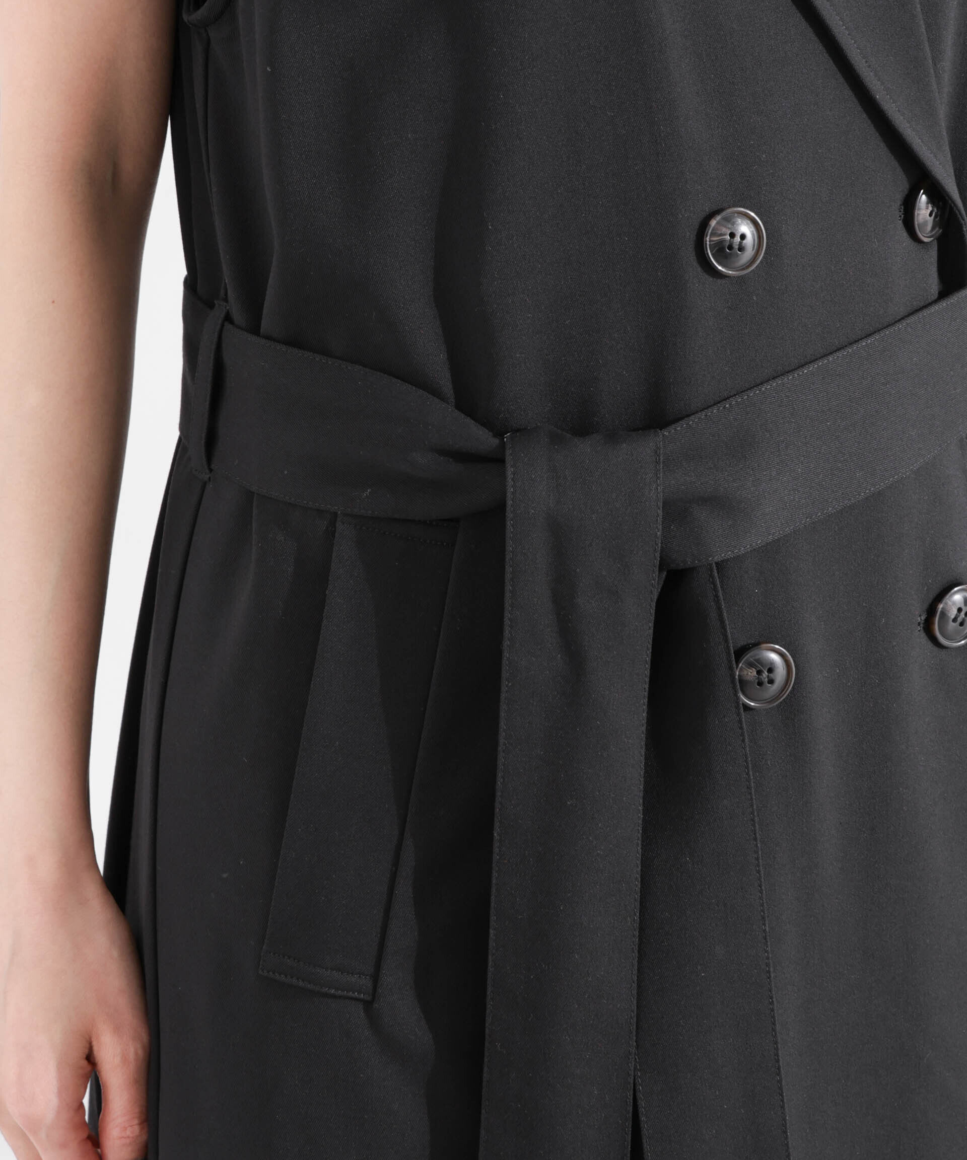 nano･universe「ダブルボタンロングジレ」|テーラードジャケット|