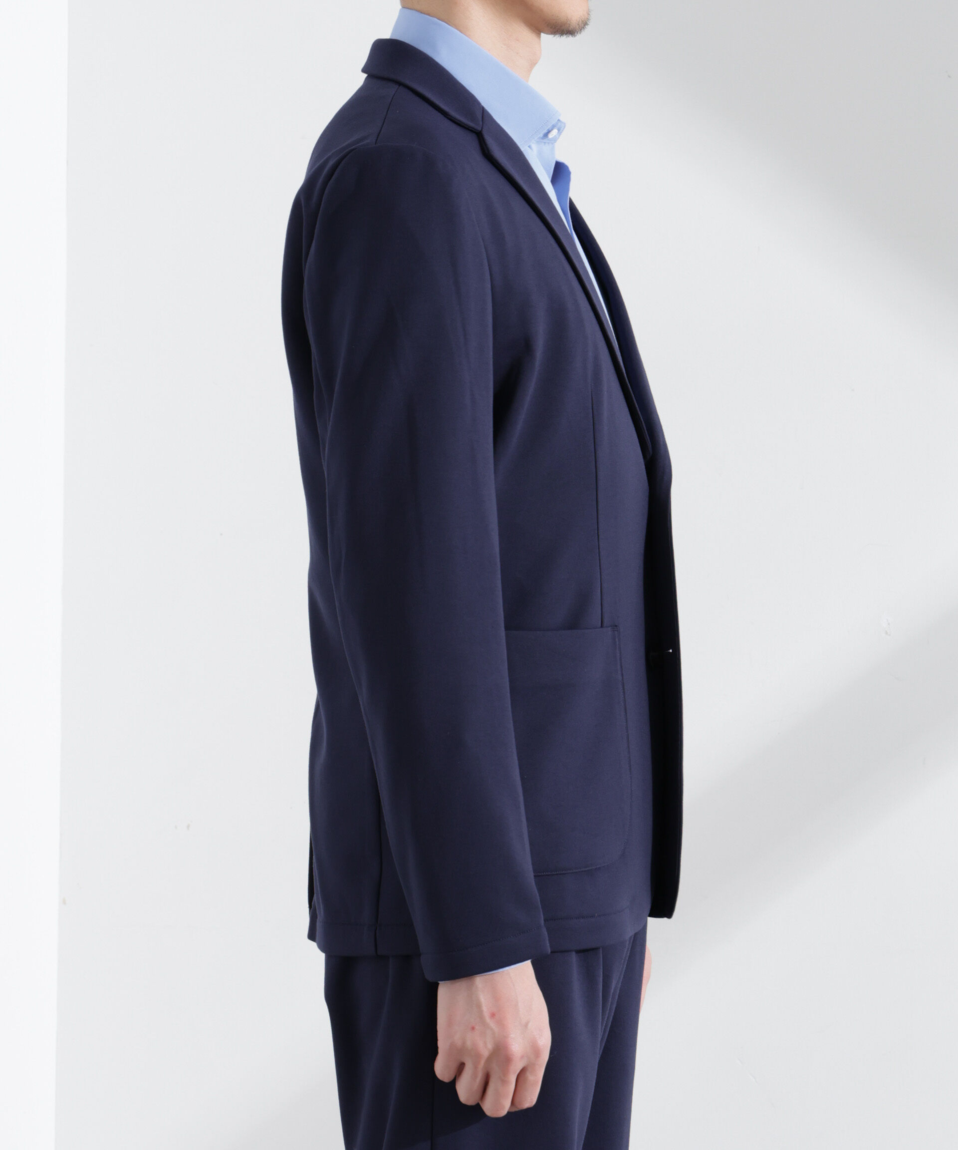 nano･universe「ポリエステルダンボール セットアップ」|スーツ|