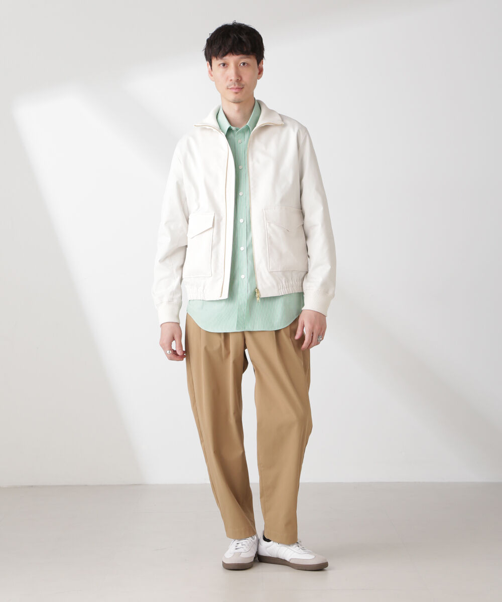 nano･universe「タスランカルゼミリタリーブルゾン」|ブルゾン・スタジャン|