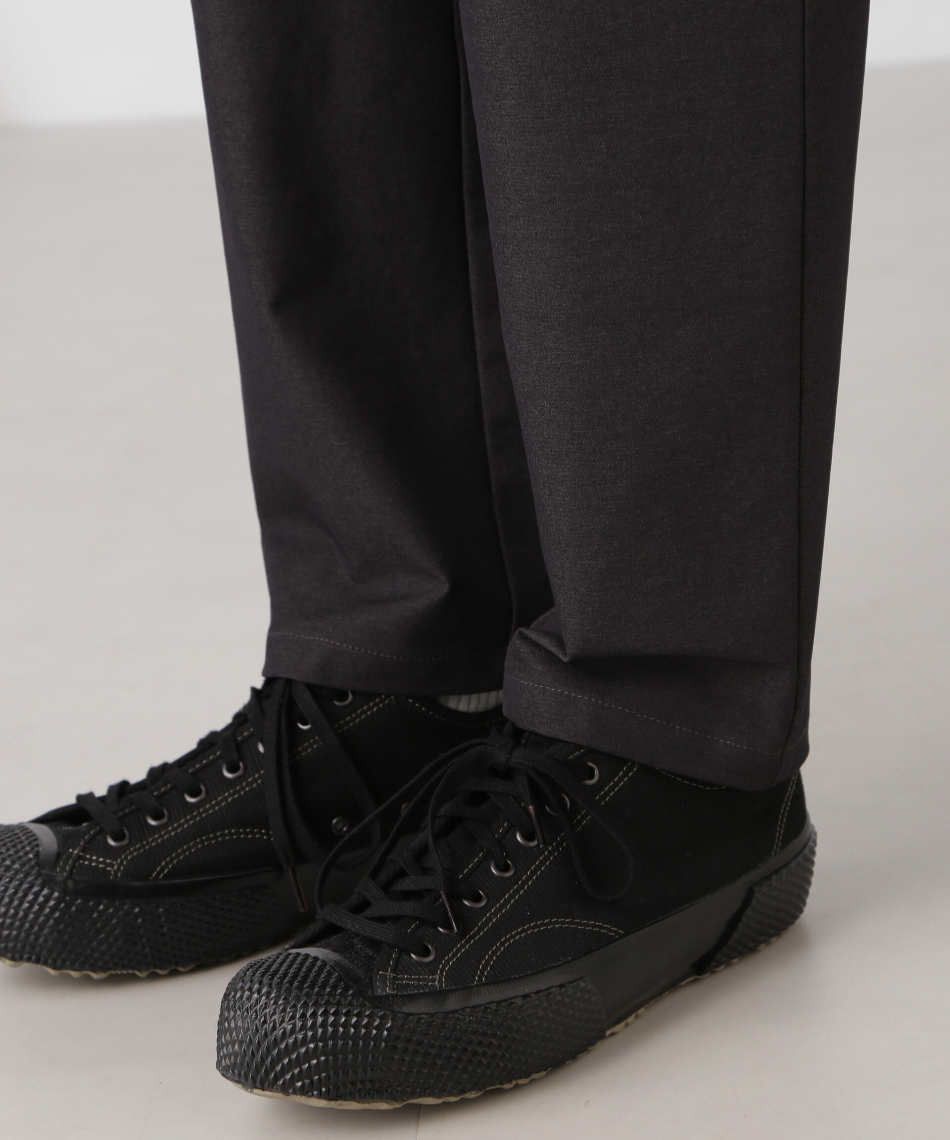 nano･universe「ハイストレッチスポーティーテーパードイージーパンツ」|チノ|