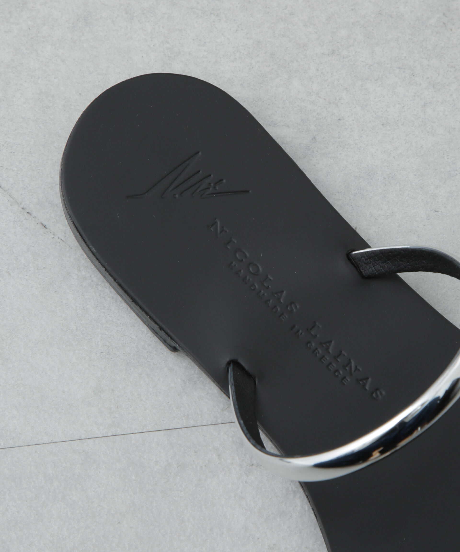 nano･universe「NICOLAS LAINAS/別注 メタルパーツ フラットサンダル」|サンダル|