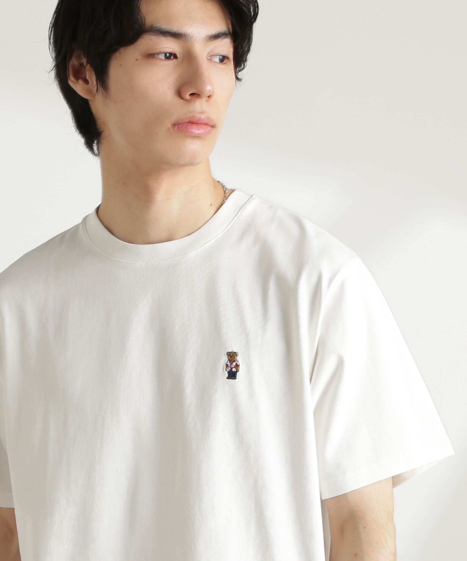 nano･universe「ナノベアTシャツ 半袖」|Tシャツ・カットソー|