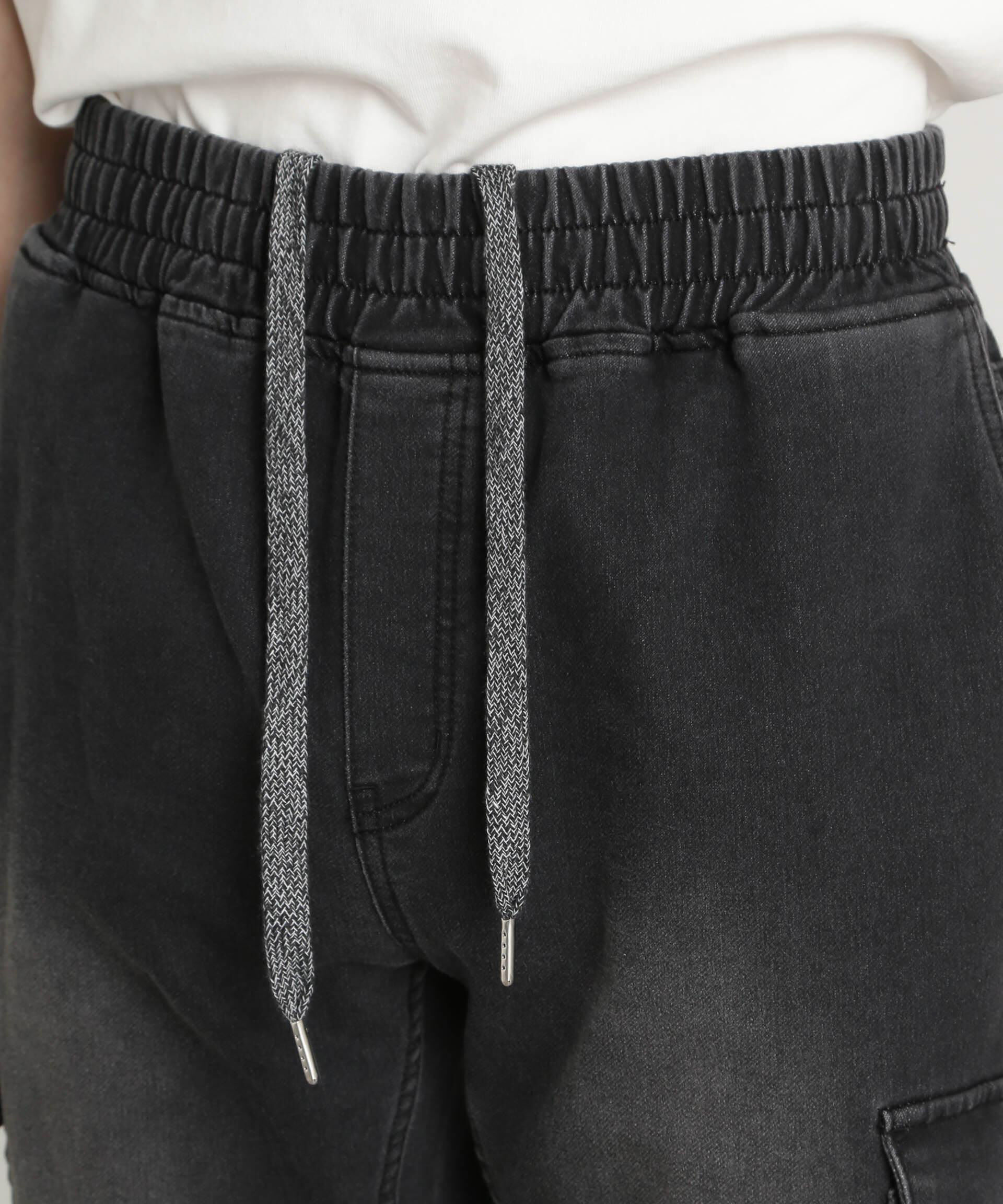 nano･universe「スリムフィット ジョガーカーゴパンツ」|チノ|