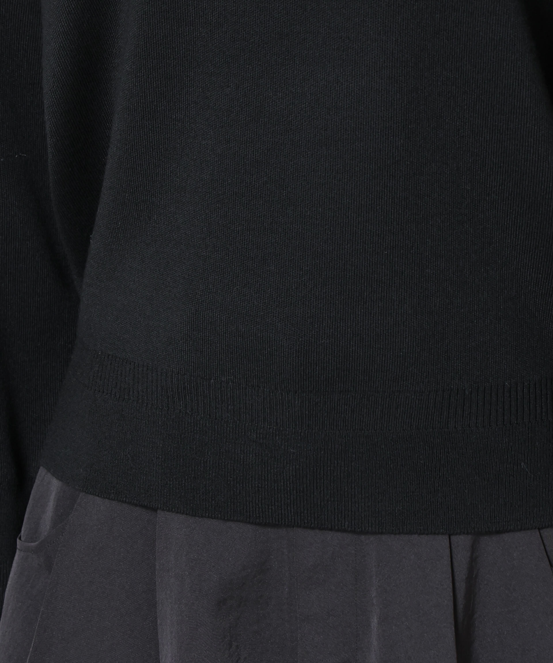 nano･universe「毛玉レスニットスムースクルーネックプルオーバー」|ニット・セーター|