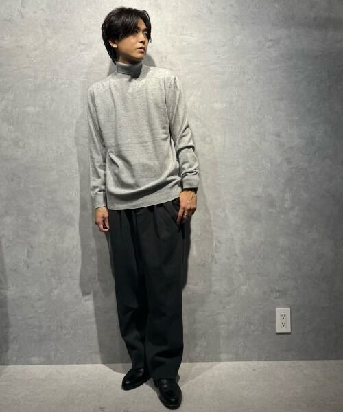 nano･universe「カシミヤミックスタートルネックニット」|ニット・セーター|