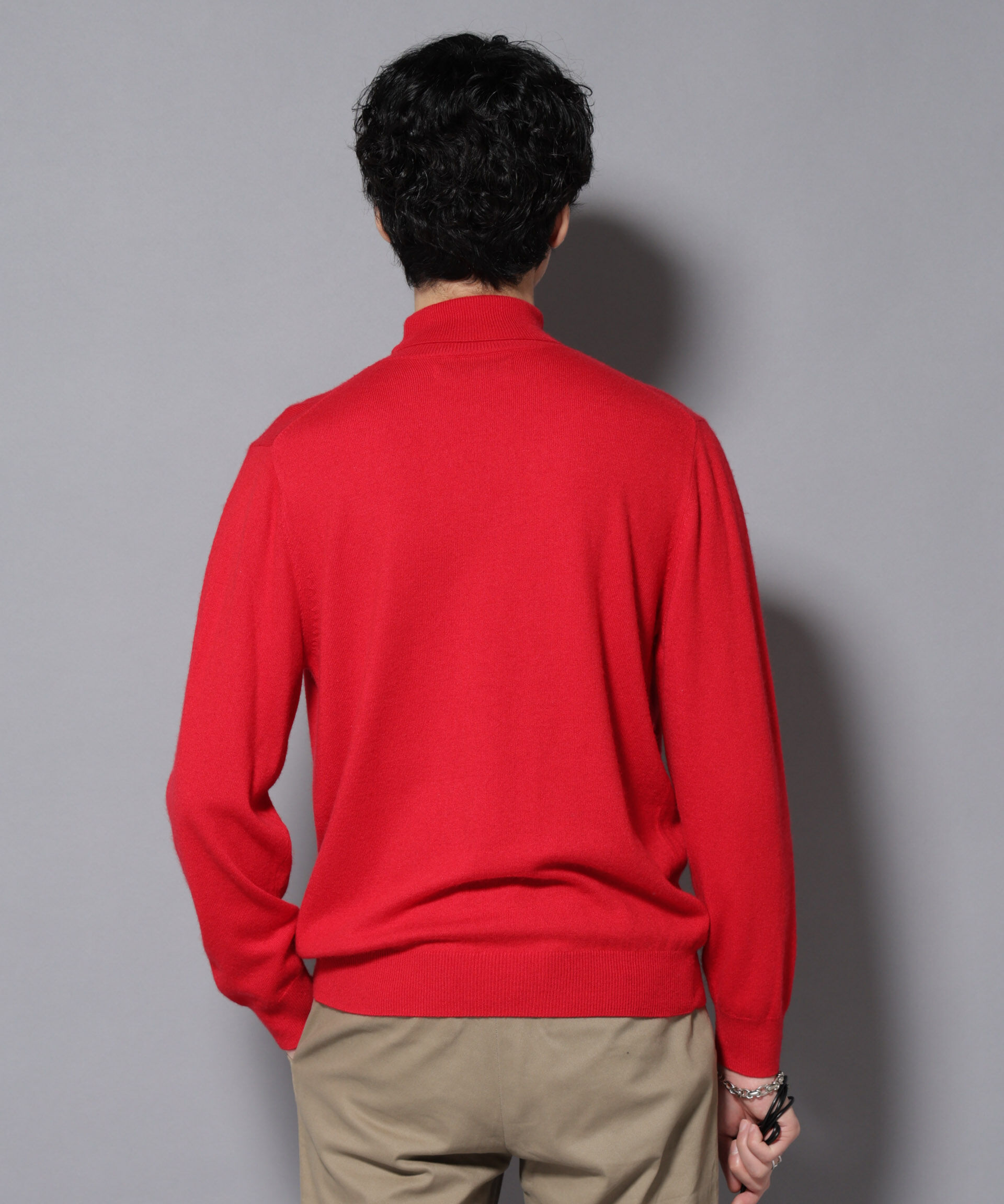 nano･universe「カシミヤミックスタートルネックニット」|ニット・セーター|