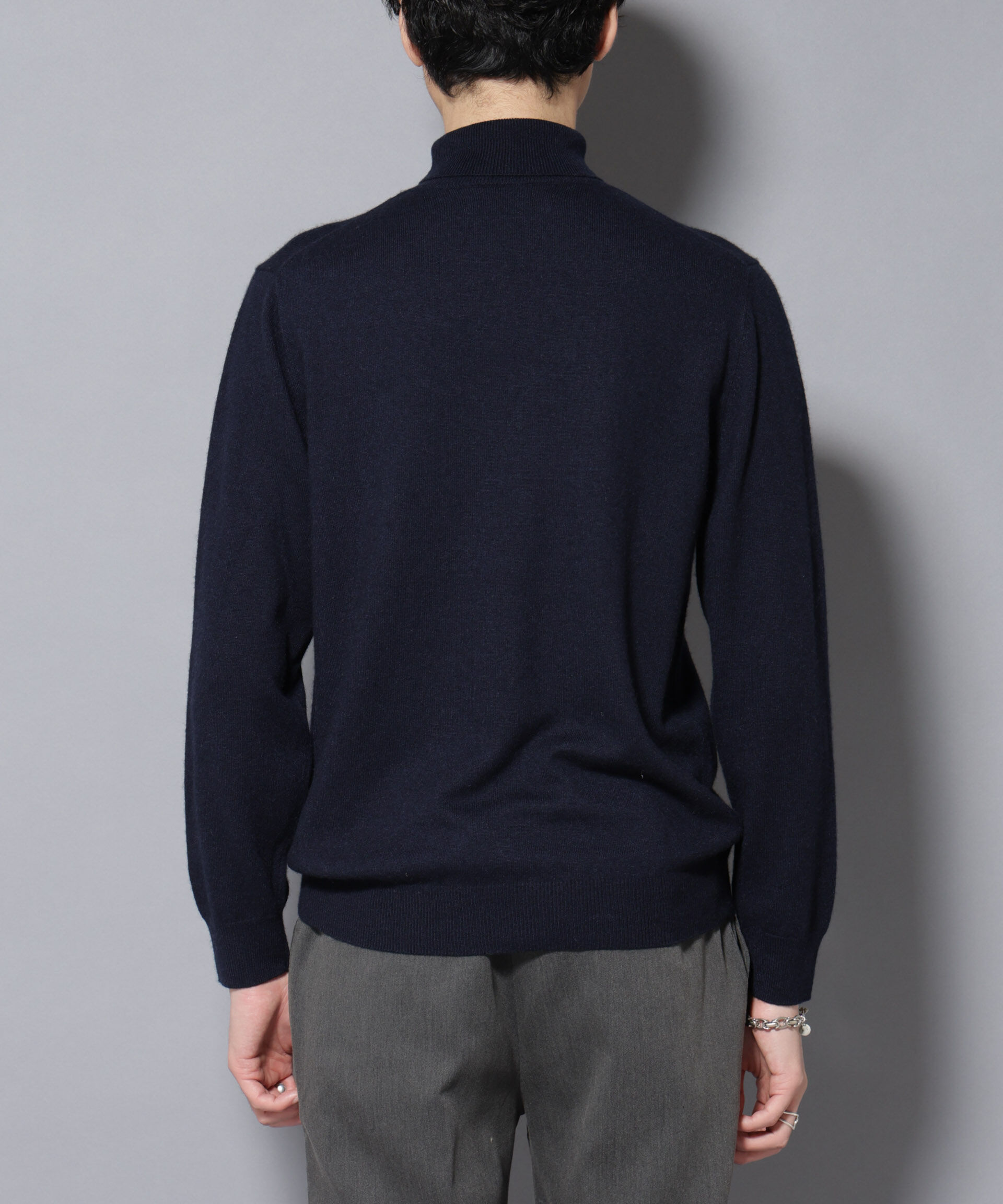 nano･universe「カシミヤミックスタートルネックニット」|ニット・セーター|