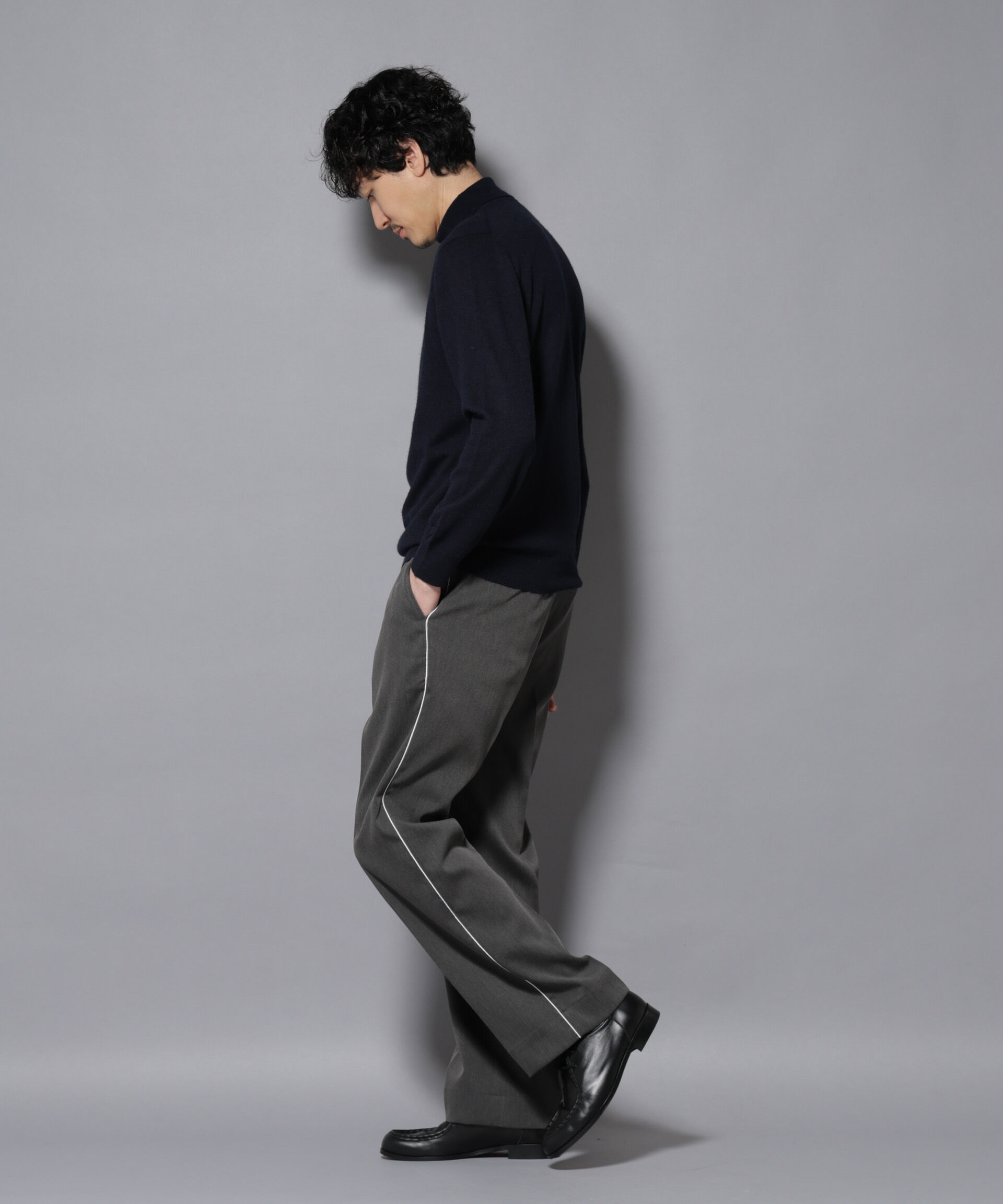 nano･universe「カシミヤミックスタートルネックニット」|ニット・セーター|