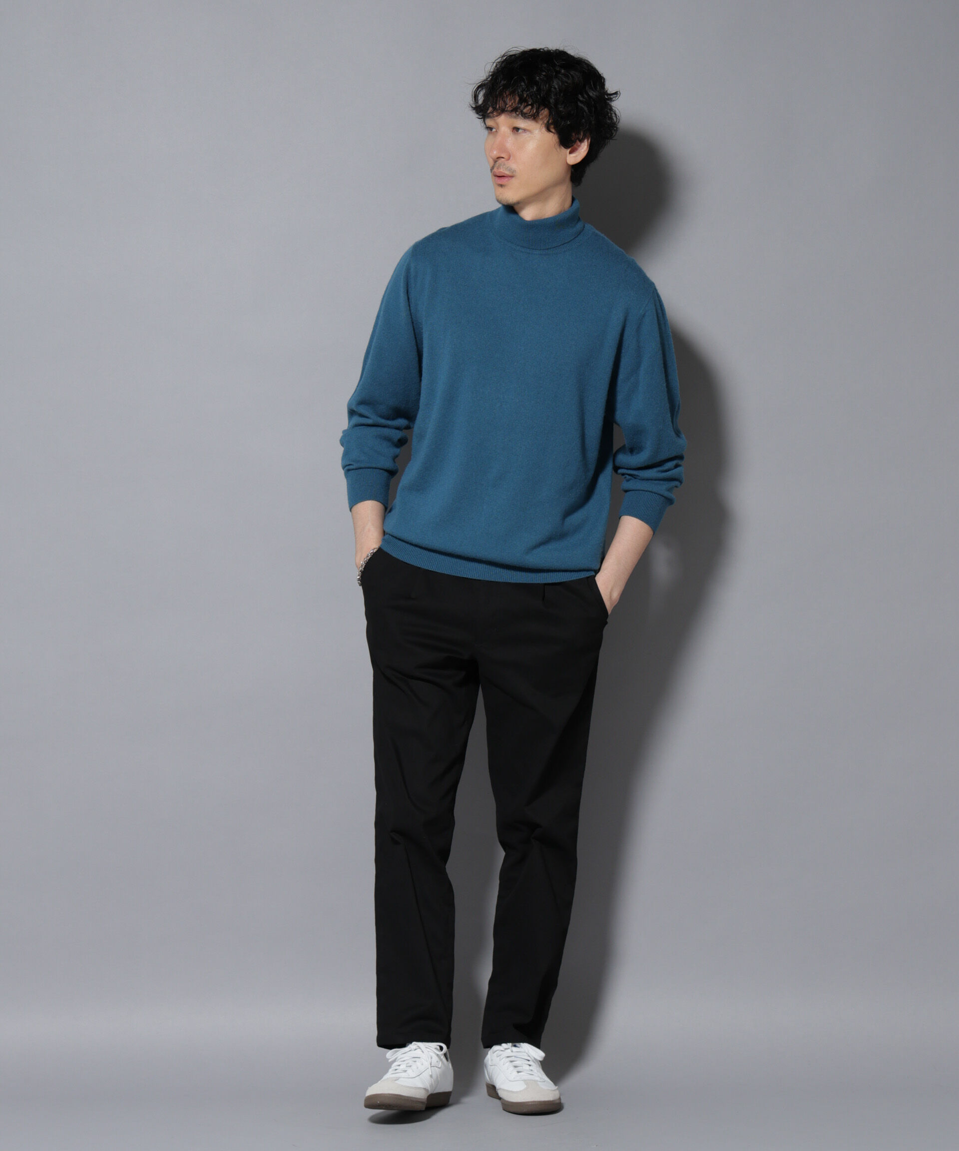 nano･universe「カシミヤミックスタートルネックニット」|ニット・セーター|