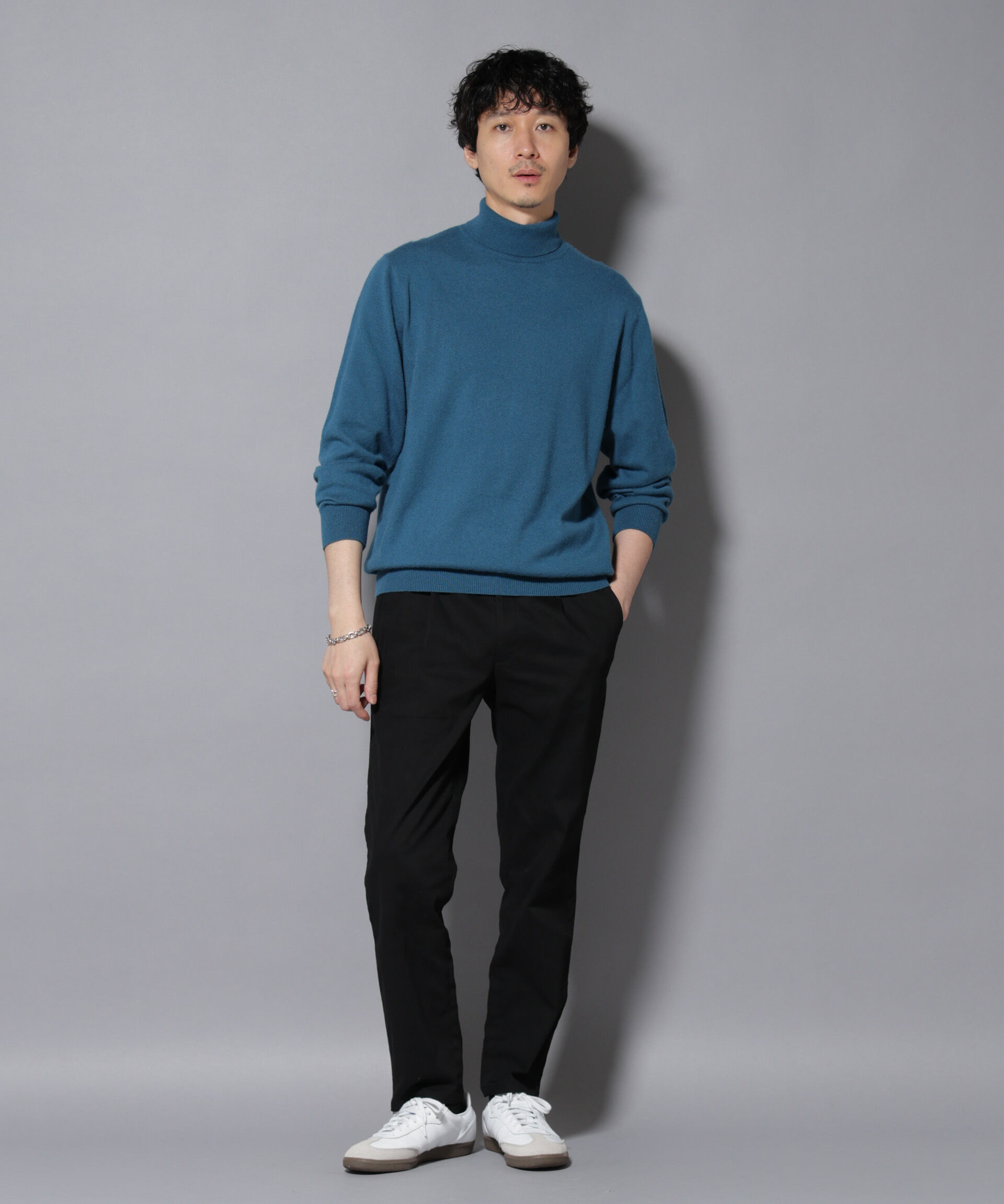 nano･universe「カシミヤミックスタートルネックニット」|ニット・セーター|