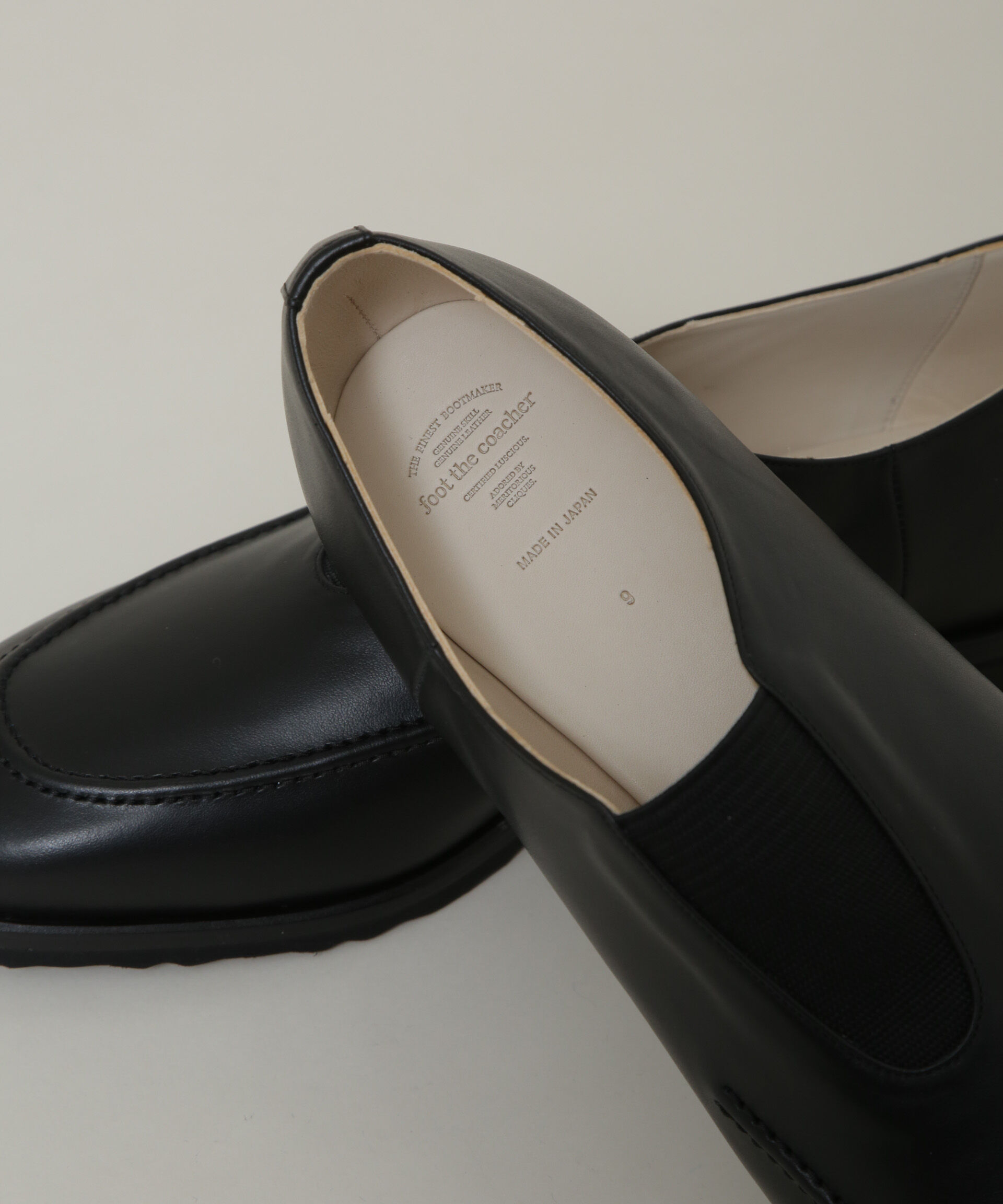 nano･universe「foot the coacher/ELASTIC MOCCASINS」|ビジネス・ドレスシューズ|