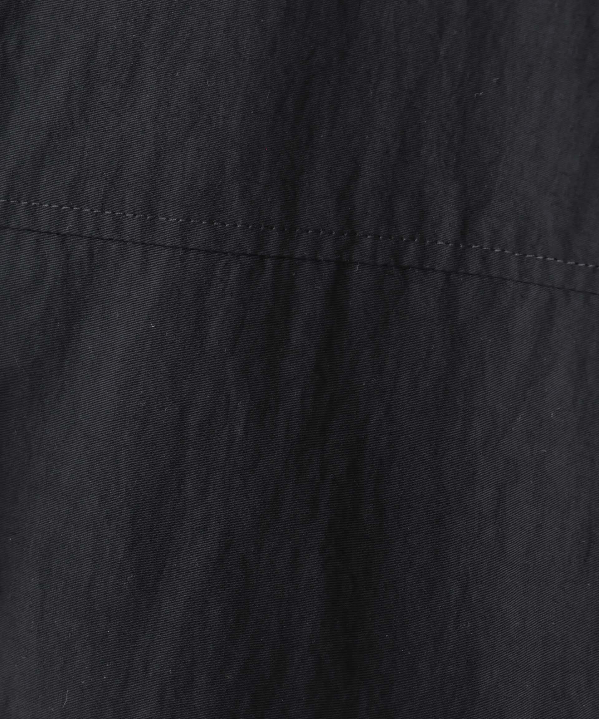 nano･universe「撥水＆花粉ガード コクーンシルエットジップブルゾン」|ブルゾン・スタジャン|