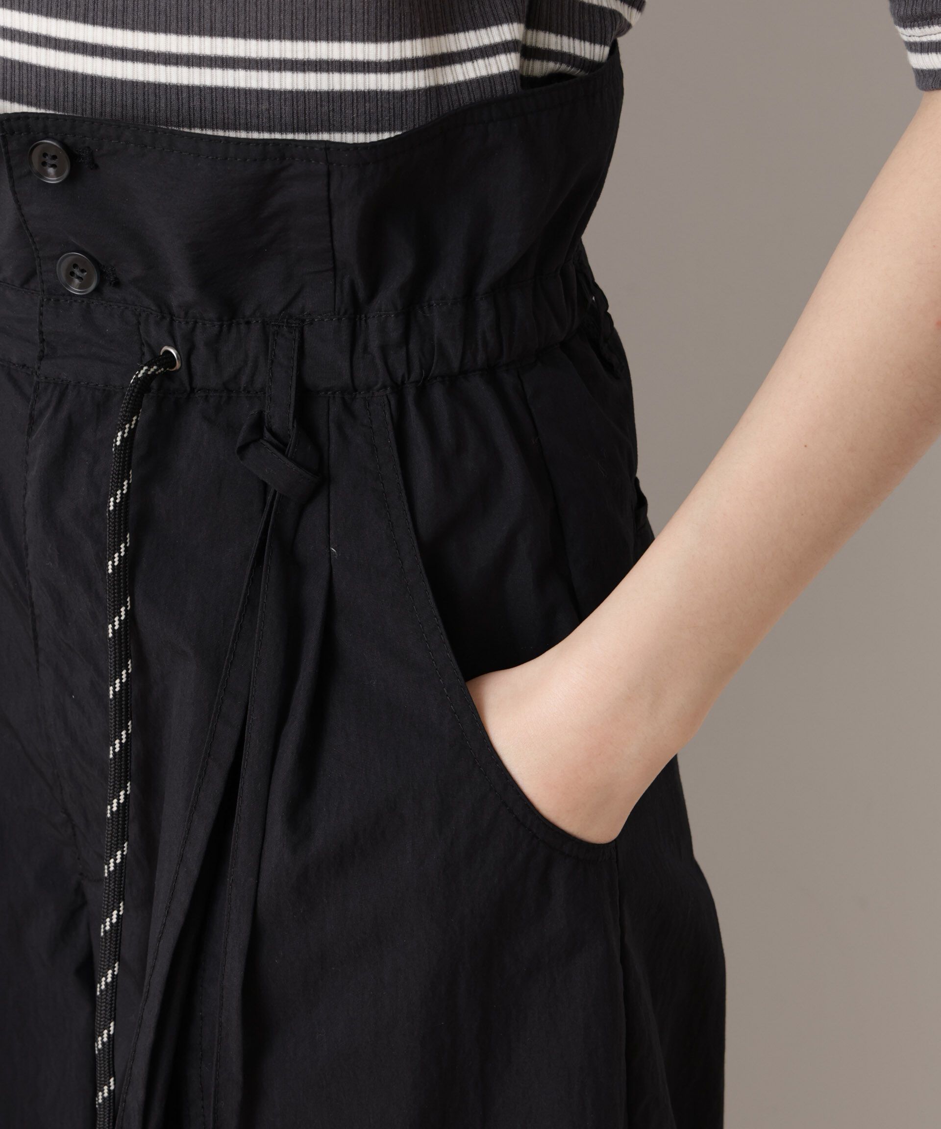 nano･universe「「STEVELOUR」コットンナイロンバルーンパンツ(セットアップ可)」|チノ|