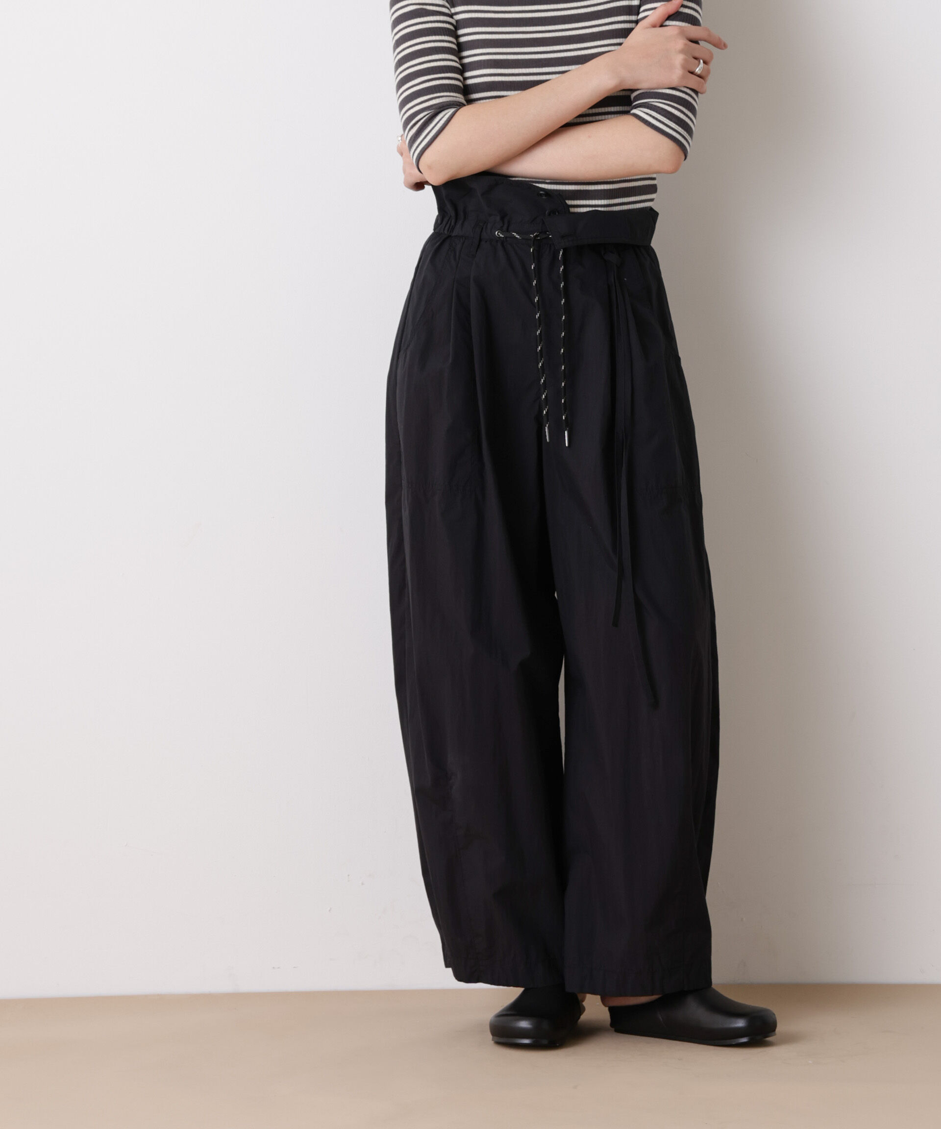 nano･universe「「STEVELOUR」コットンナイロンバルーンパンツ(セットアップ可)」|チノ|