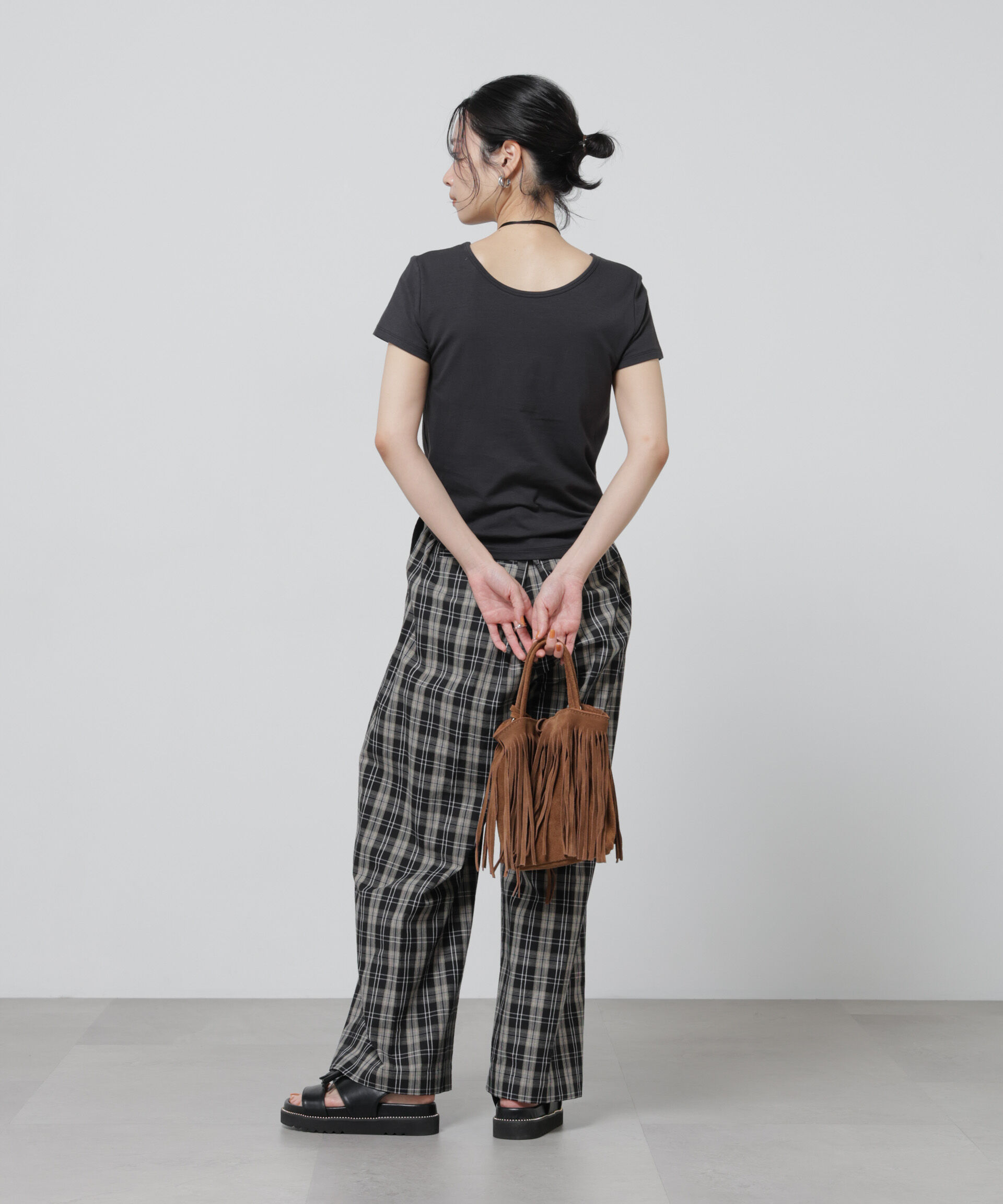 nano･universe「Anti Soaked(R) 汗染み防止カップ付きTシャツ」|Tシャツ・カットソー|