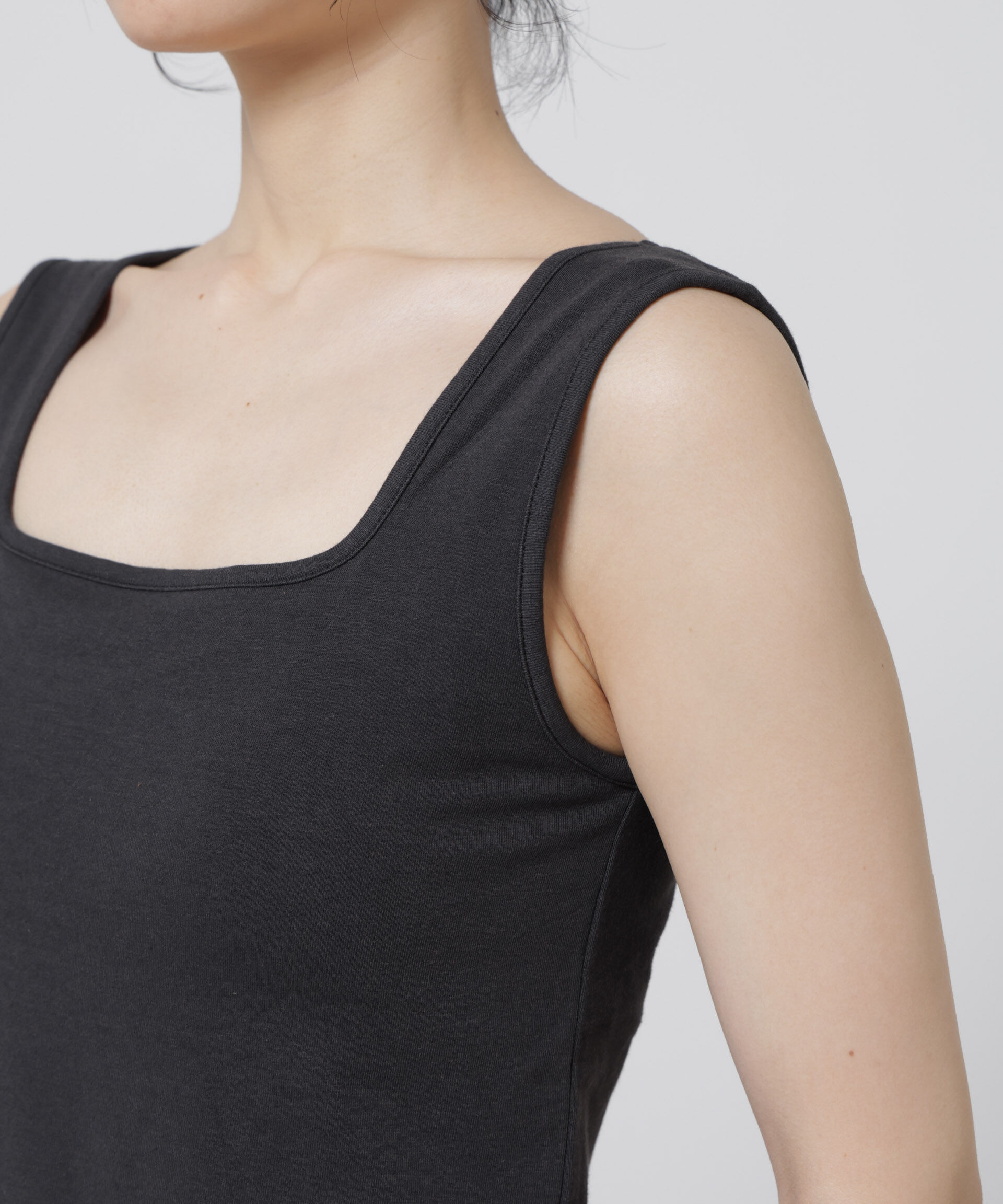 nano･universe「Anti Soaked(R) 汗染み防止カップ付きタンクトップ」|Tシャツ・カットソー|