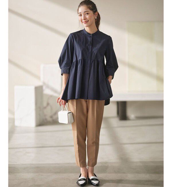 組曲「ライトダブルクロス テーパードパンツ」|その他|