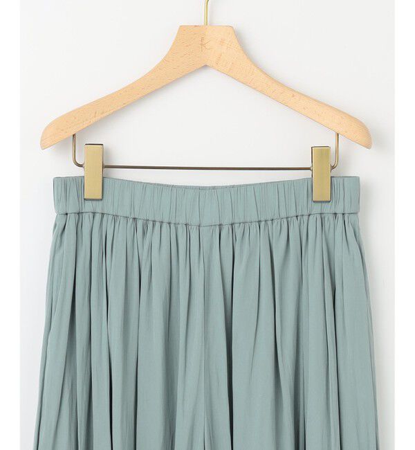 組曲「【春夏のNEWカラー登場】ギャザーライトデシン パンツ」|その他|