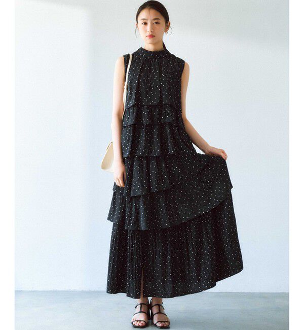 組曲「【入江未悠さんコラボ】ギャザーライトデシンティアード ブラウス」|シャツ・ブラウス|