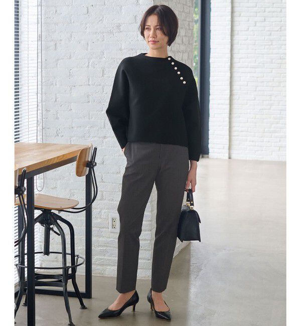 自由区「【WEB限定カラーあり・撥水加工】TRギャバテーパード パンツ」|その他|