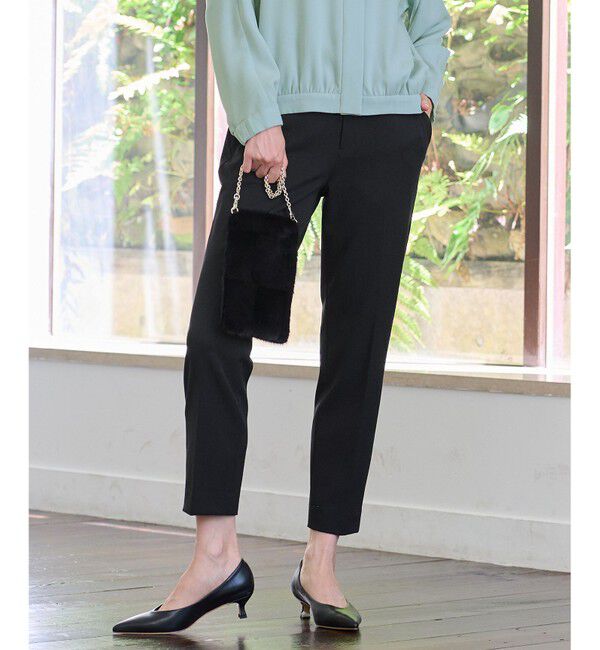 自由区「【WEB限定カラーあり・撥水加工】TRギャバテーパード パンツ」|その他|(WEB限定)ﾌﾞﾗ